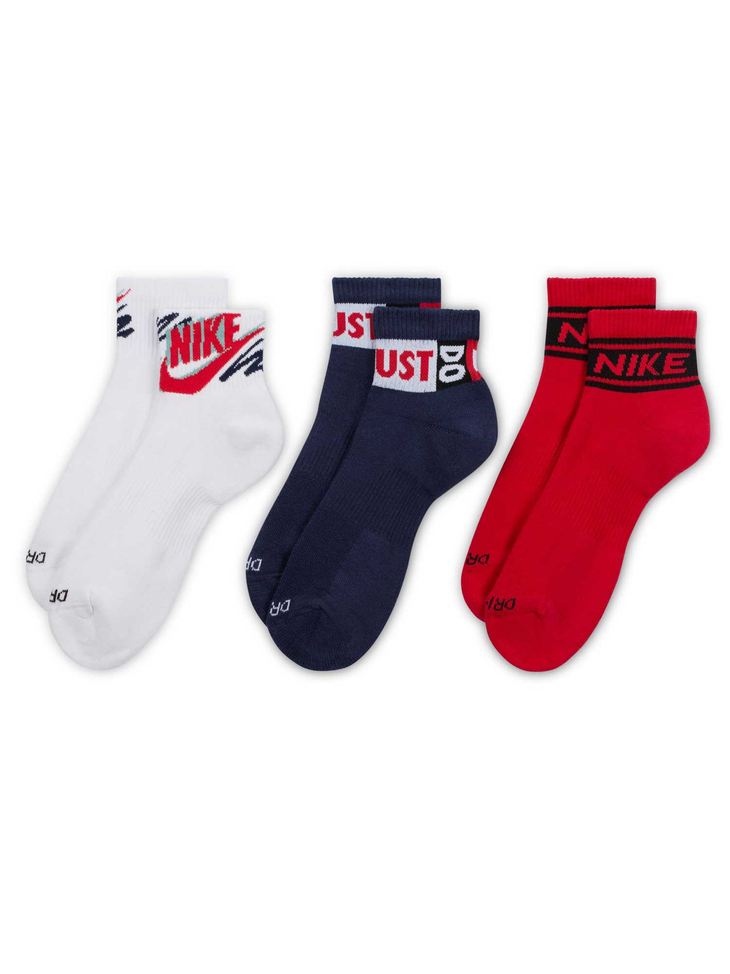 NIKE Чорапи U NK ED PLS ANKLE 3P SPORT 144