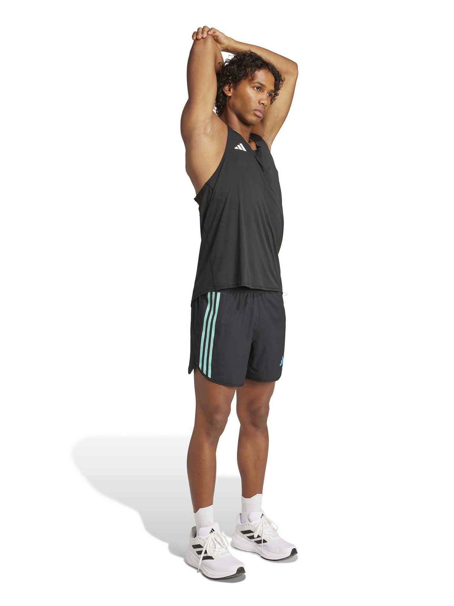 ADIDAS PERFORMANCE Къси панталони Own the Run 3-Stripes Shorts