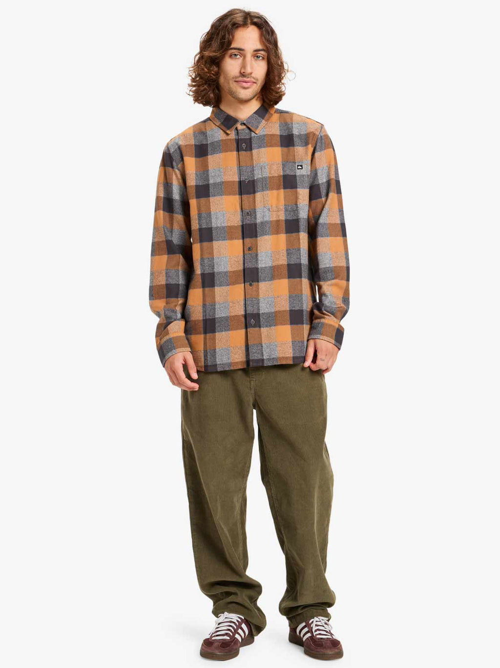 QUIKSILVER Риза MOTHERFLY PLAID LS SHIRT