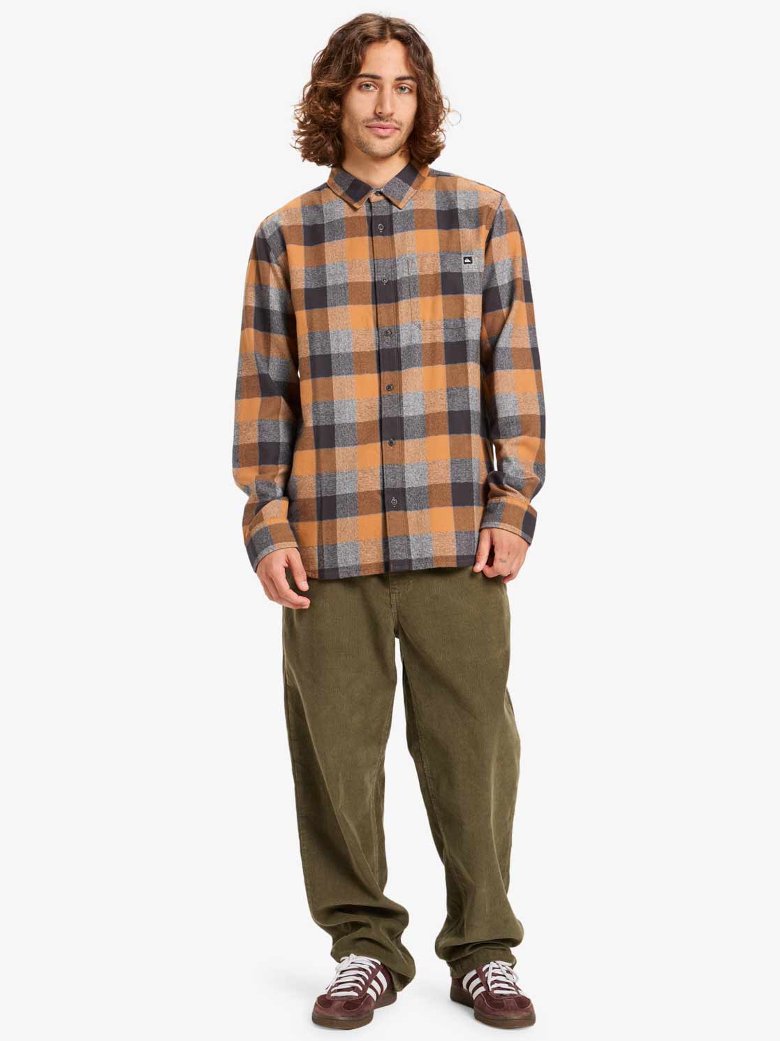 QUIKSILVER Риза MOTHERFLY PLAID LS SHIRT