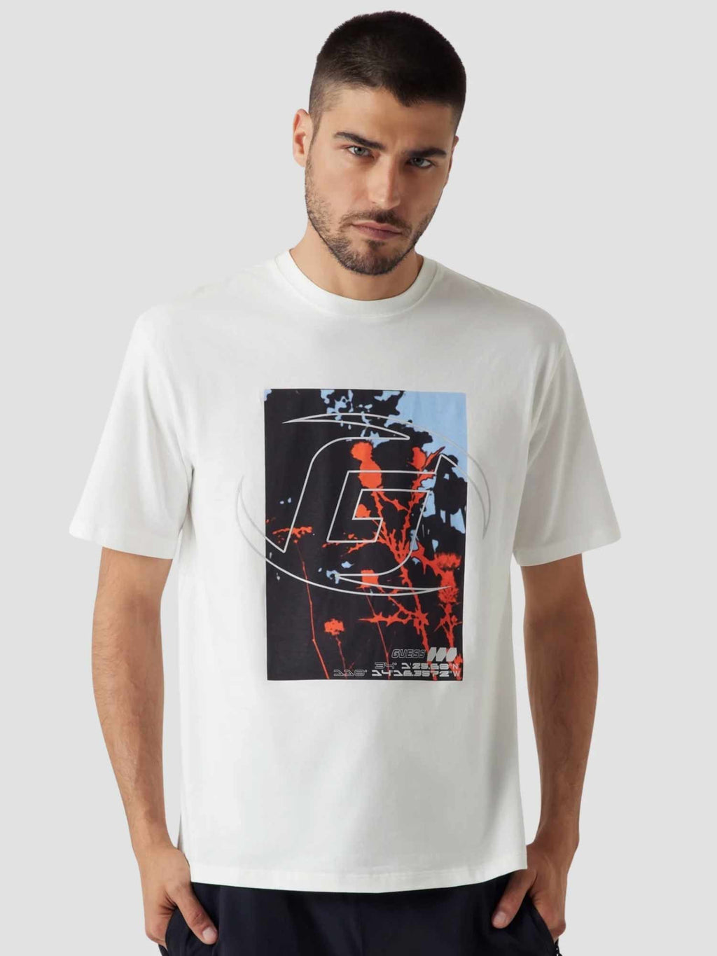 GUESS Тениска RINALDO CN T-SHIRT