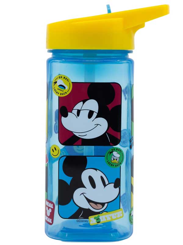 KIDS MOVIE HEROES Бутилка Mickey mouse SQUARE WATER BOTTLE 530 ML