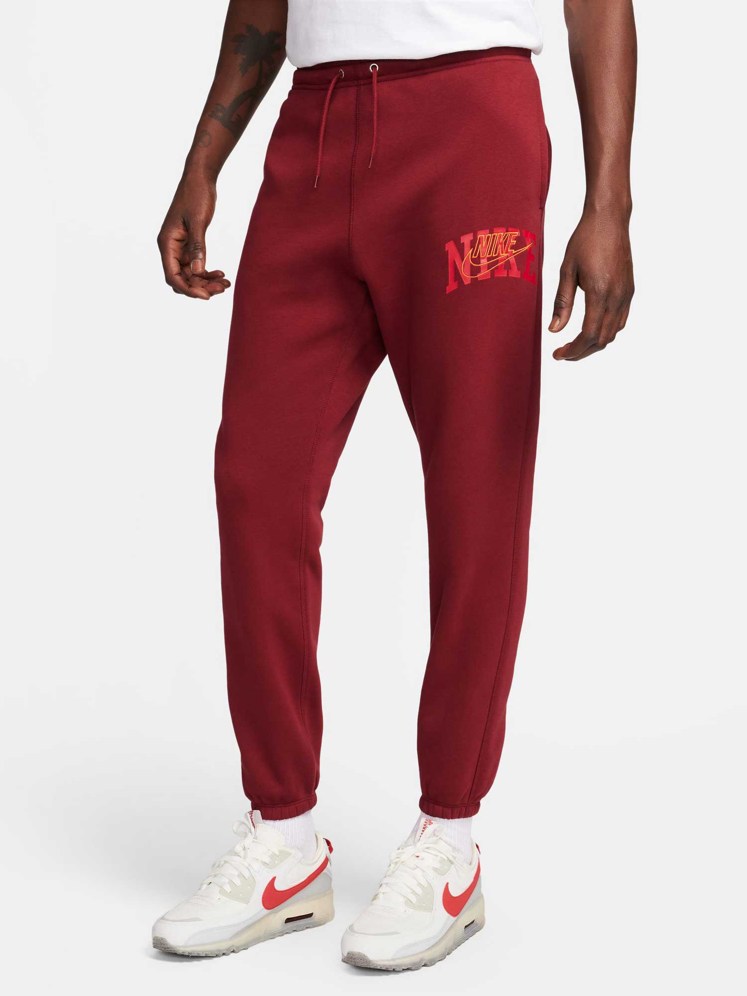 NIKE Спортно долнище M NK CLUB BB CF PANT ARCH GX