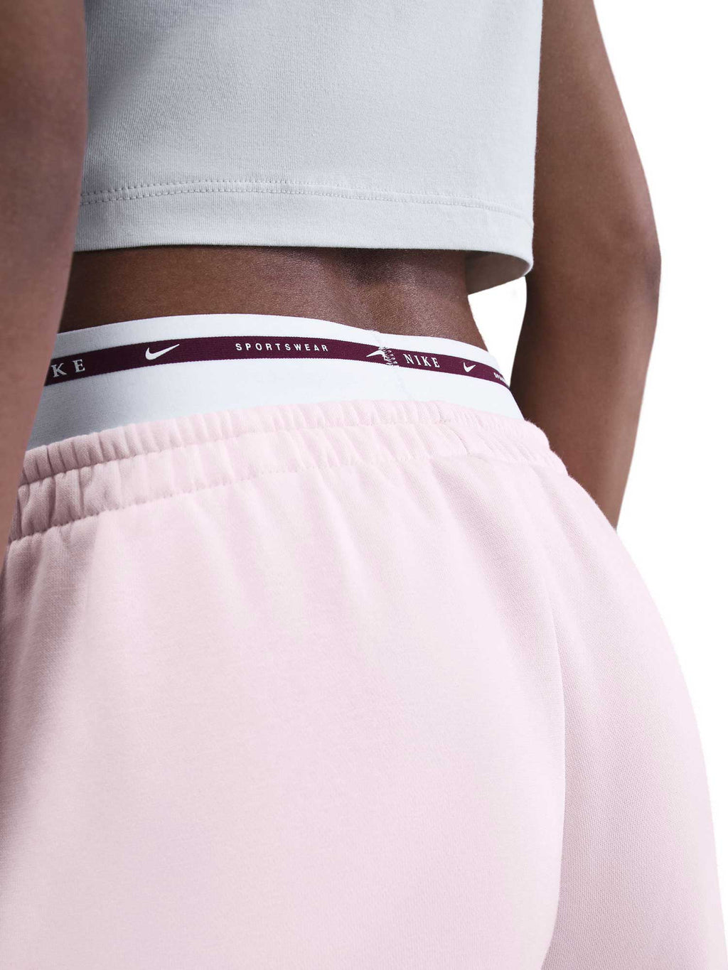 NIKE Спортно долнище W NSW PHNX FLC HR PANT GLS