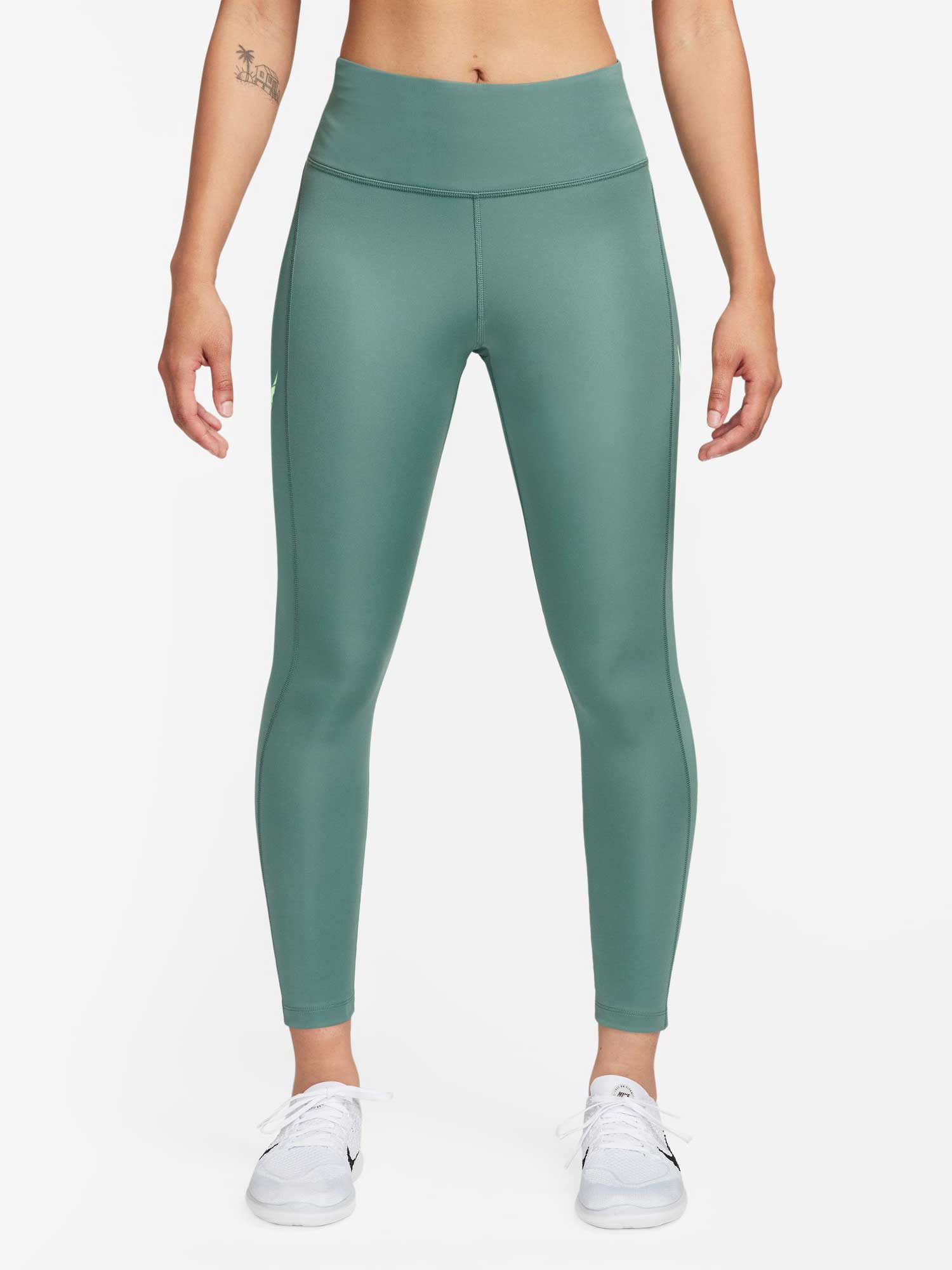 NIKE Клин W NK FST SW HBR DF MR 7/8 TGT