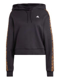 ADIDAS SPORTSWEAR Суитшърт Essentials 3-Stripes Animal Print Relaxed