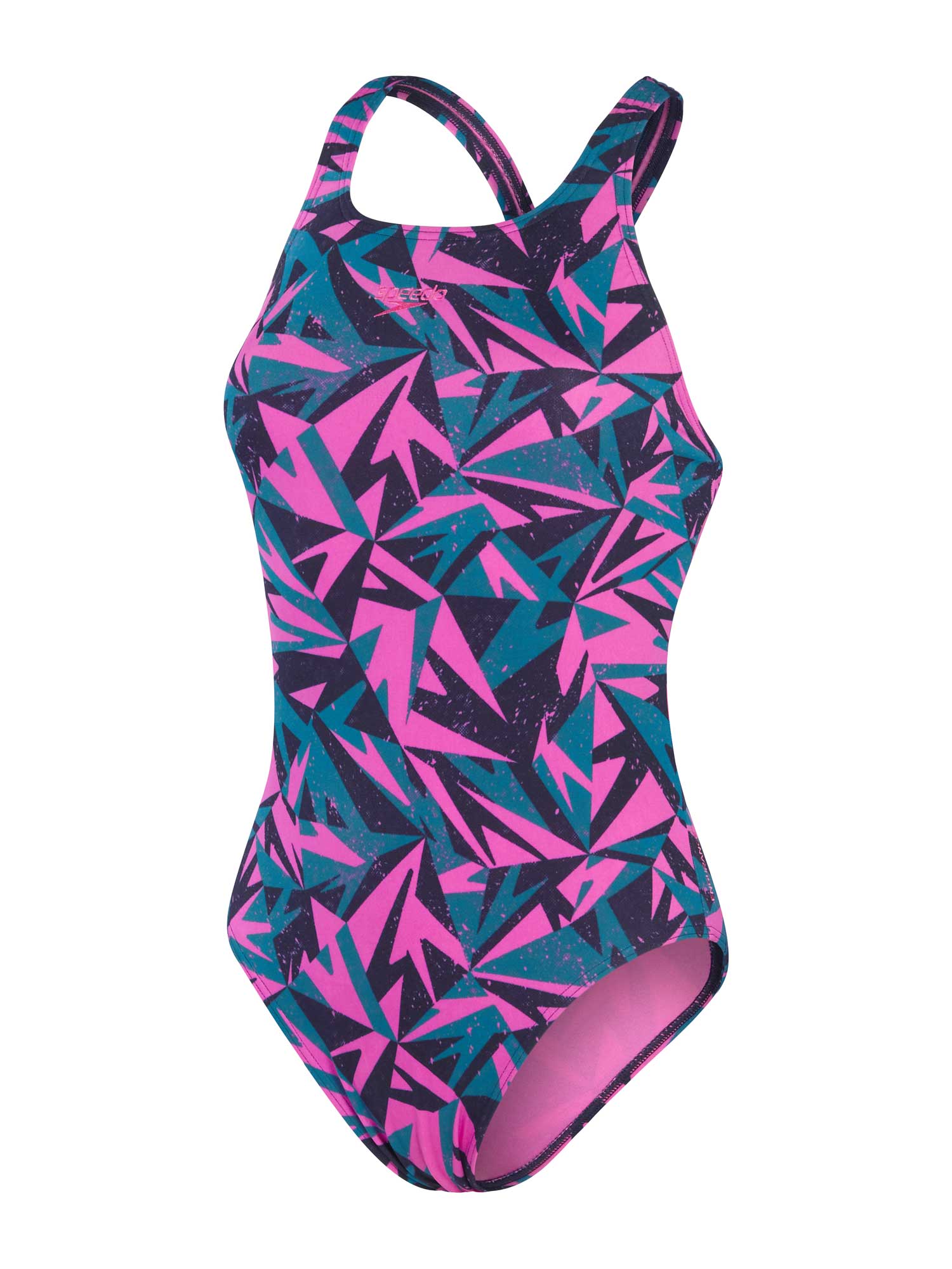 SPEEDO Цял бански WOMENS HYPERBOOM ALLOVER MEDALIST