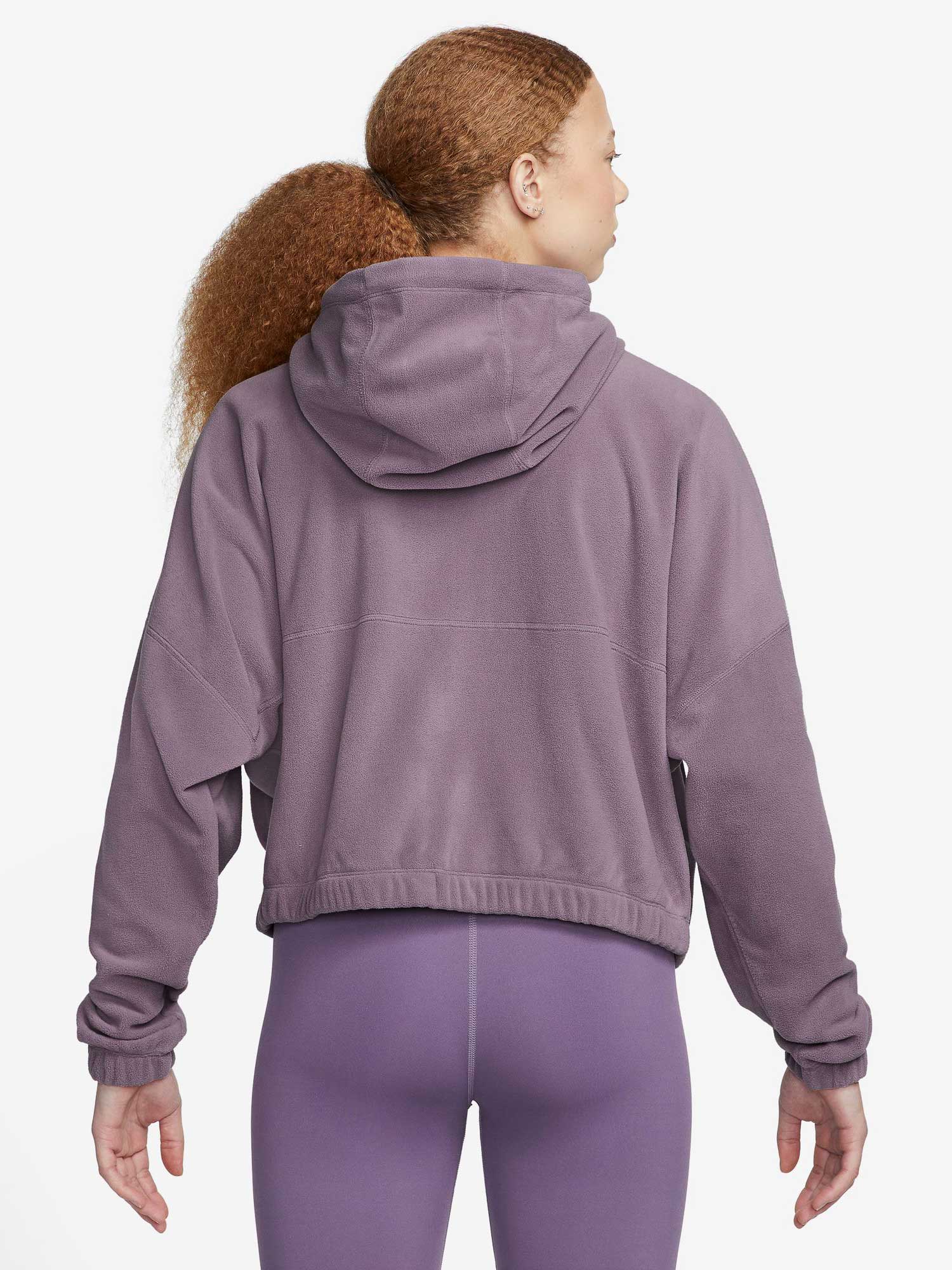 NIKE Суитшърт W NK ONE TF FZ HOODIE POLAR