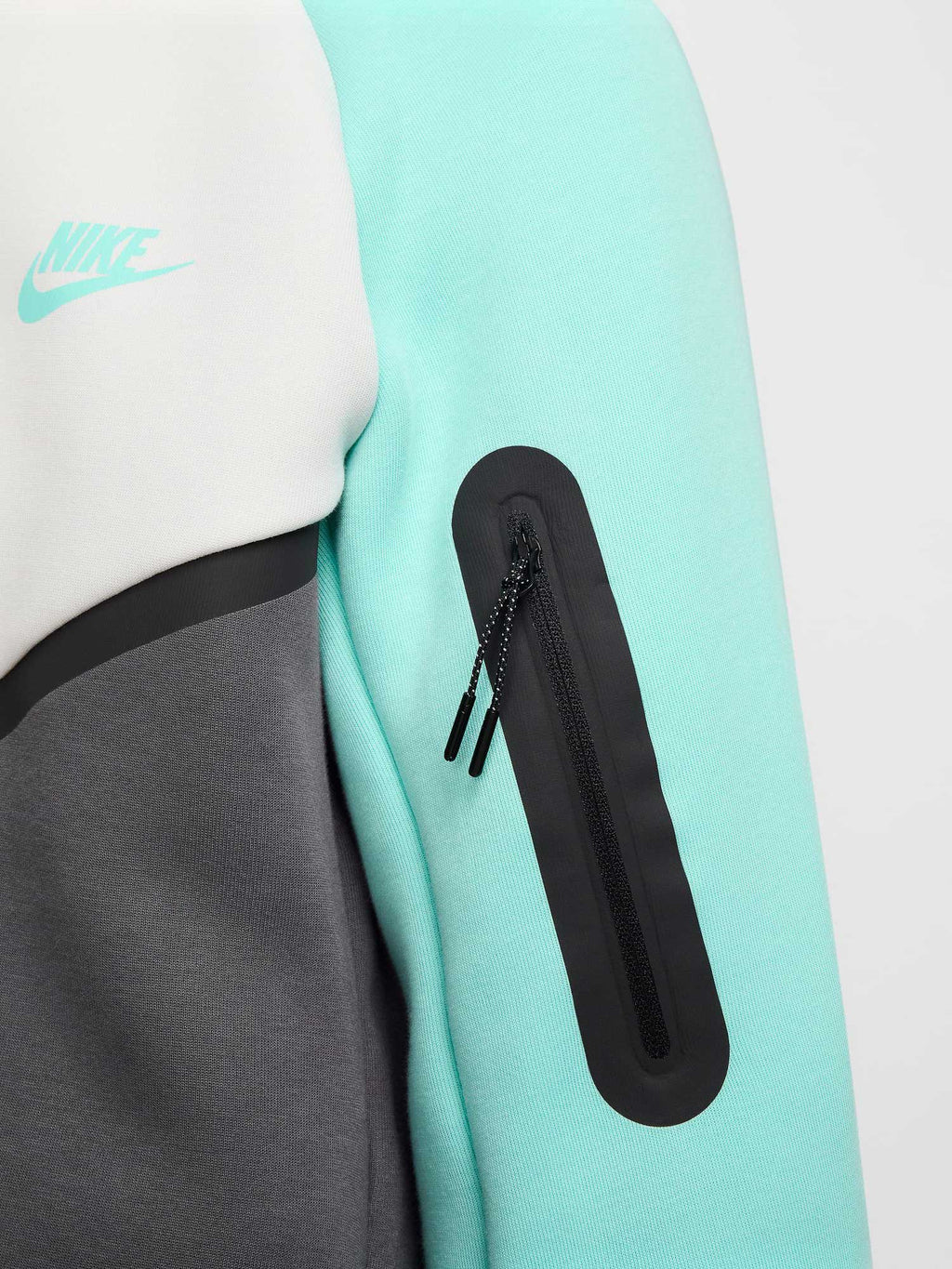 NIKE Суитшърт M NK TECH FLC FZ WR HOODIE