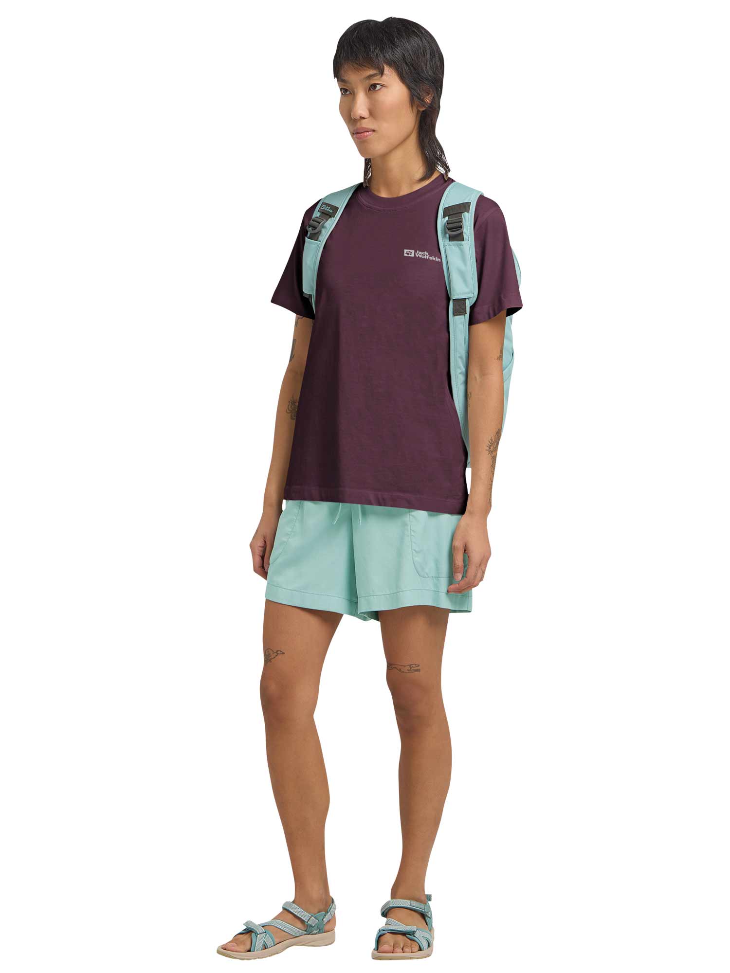 JACK WOLFSKIN Тениска ESSENTIAL T W