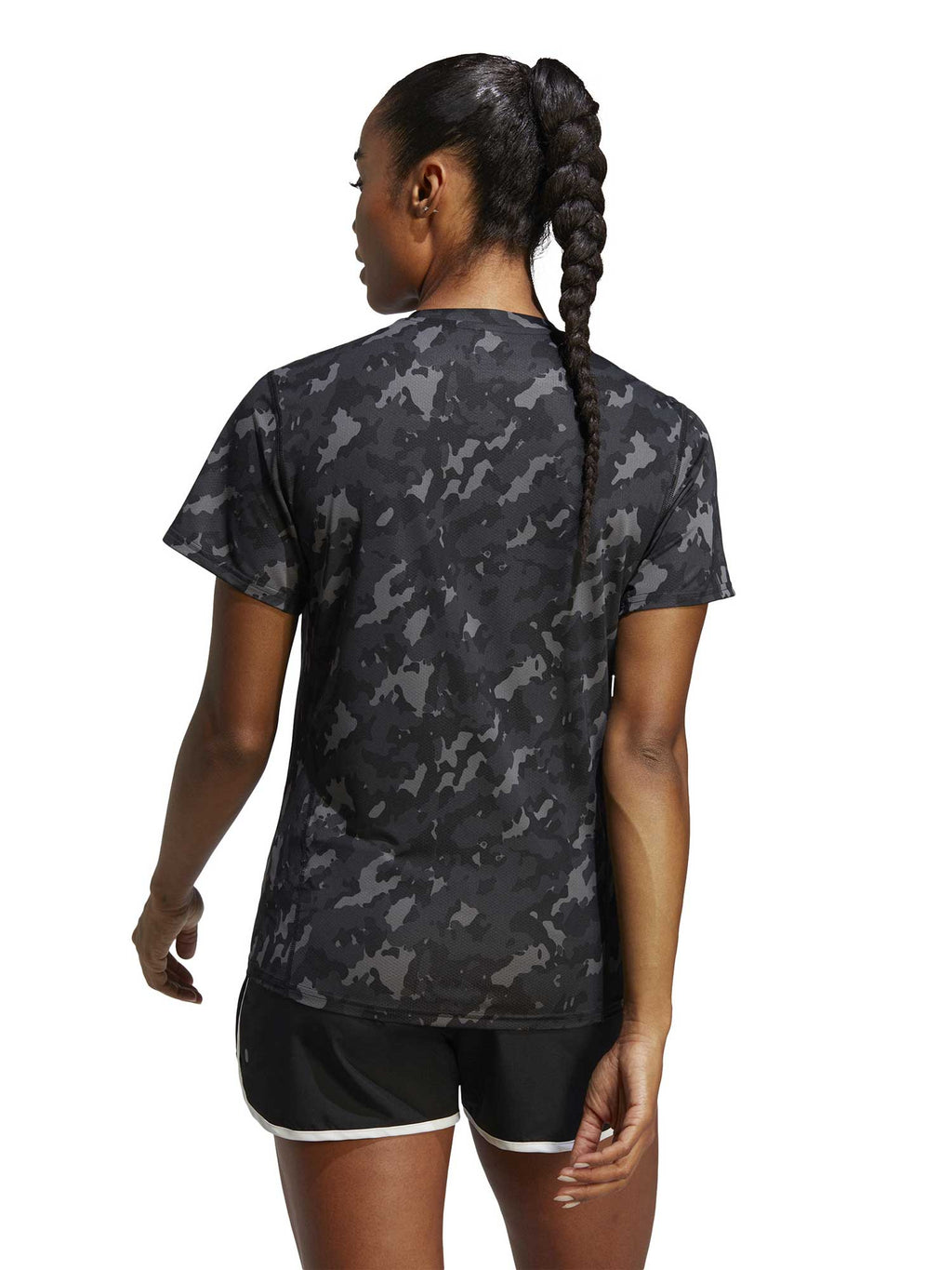 ADIDAS PERFORMANCE Тениска Own the Run Camo Running