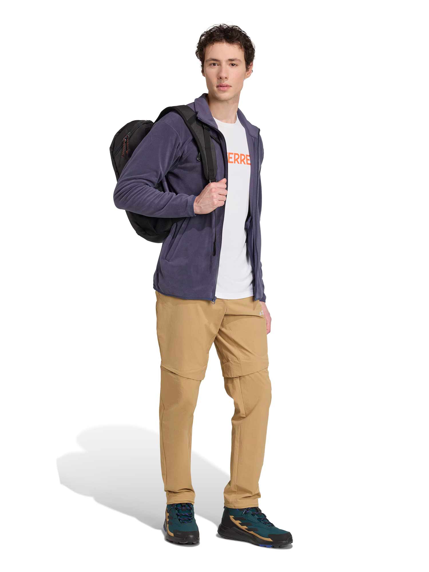 ADIDAS PERFORMANCE Полар Multi Essentials Full-Zip Fleece Jacket