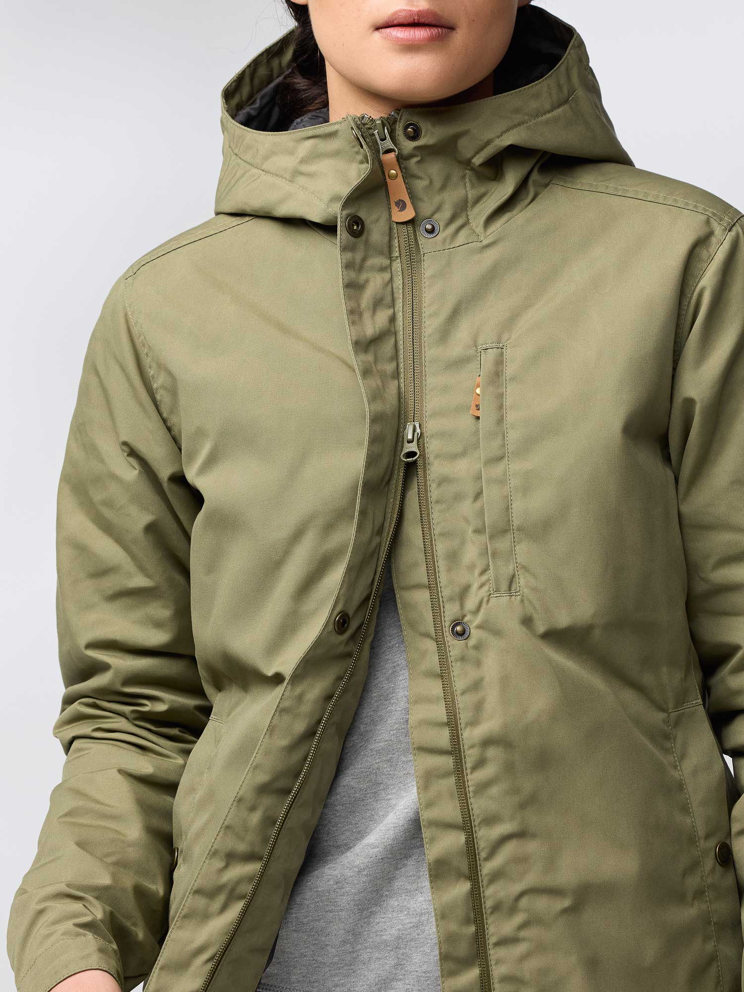 FJALLRAVEN Яке Kiruna Padded Parka W