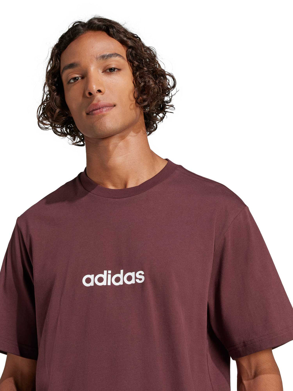 ADIDAS SPORTSWEAR Тениска Essentials Linear Single Jersey Tee
