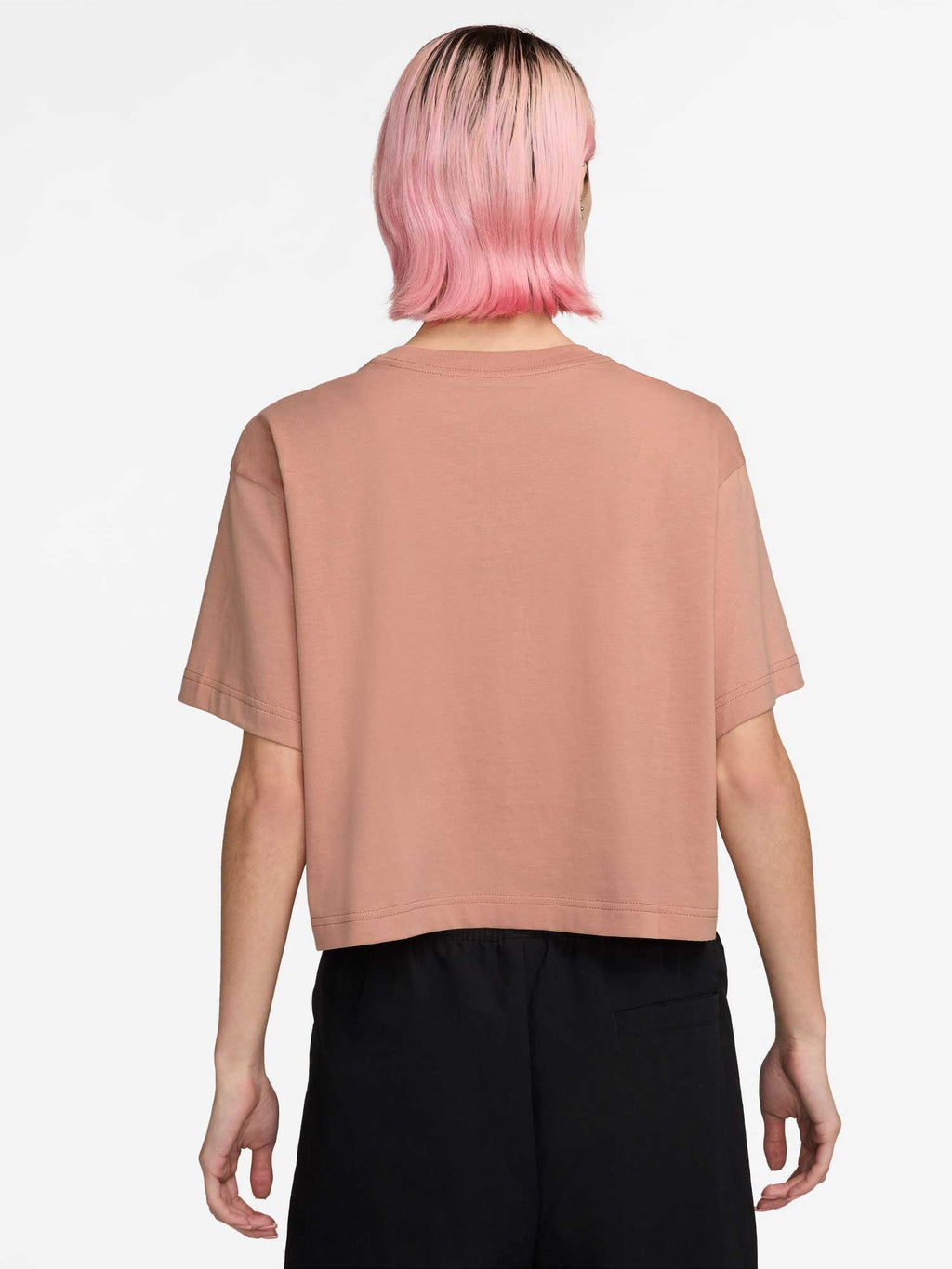 NIKE Тениска W NSW CLUB SS CROP TEE CC
