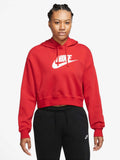 NIKE Суитшърт W NSW CLUB FLC GX CROP HDY
