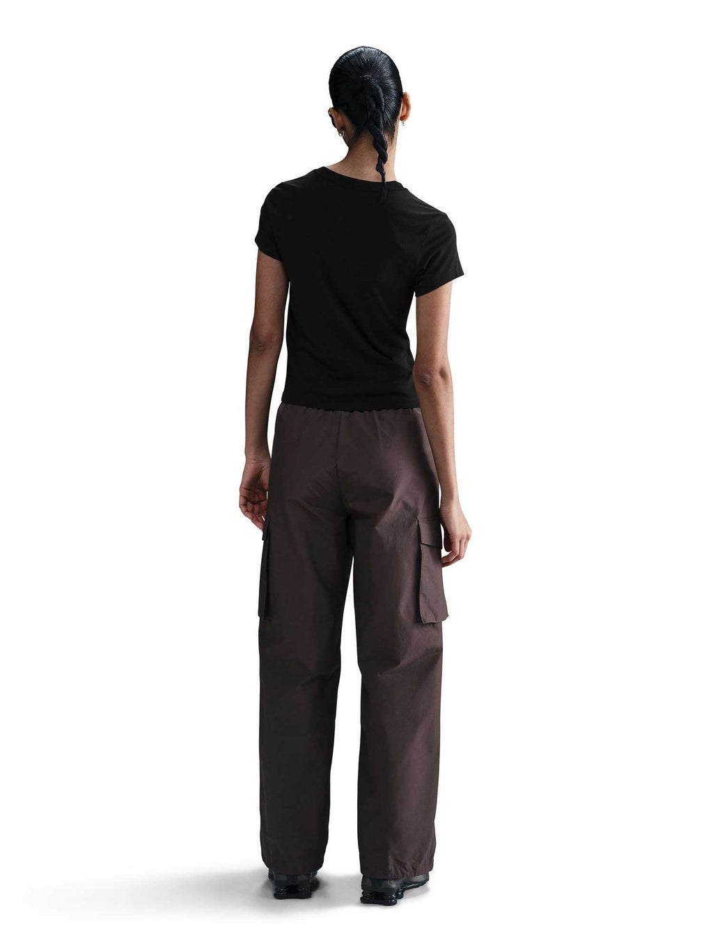 NIKE Тениска W NSW SS SLIM TEE STREET