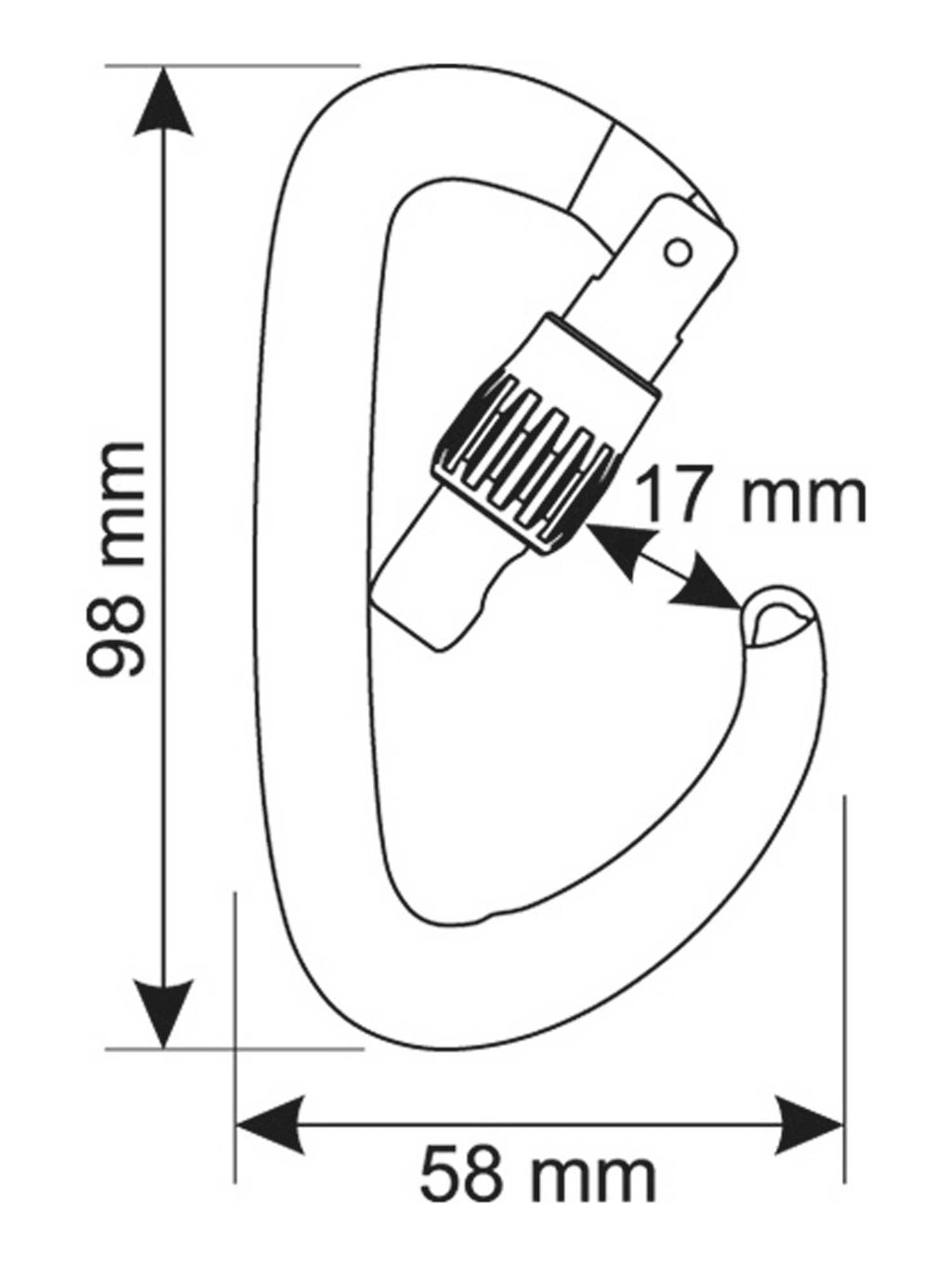 CAMP Карабинер ORBIT LOCK