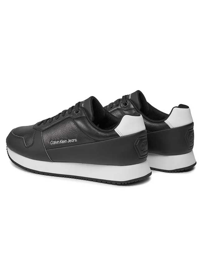 Calvin Klein Jeans Обувки RETRO RUNNER LOW LTH IN SAT