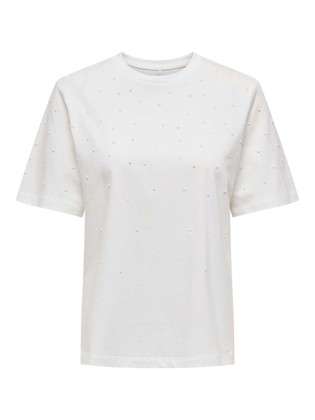 ONLY Тениска ONLFELLA S/S STUDS TOP BOX JRS