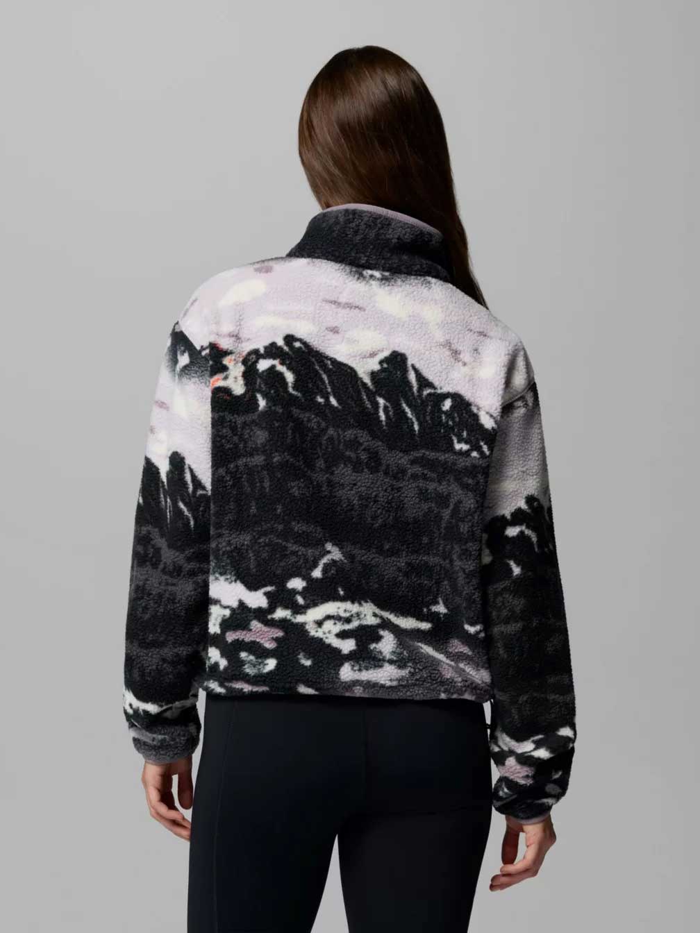 COLUMBIA Полар W Helvetia™ II Printed Cropped Half Snap