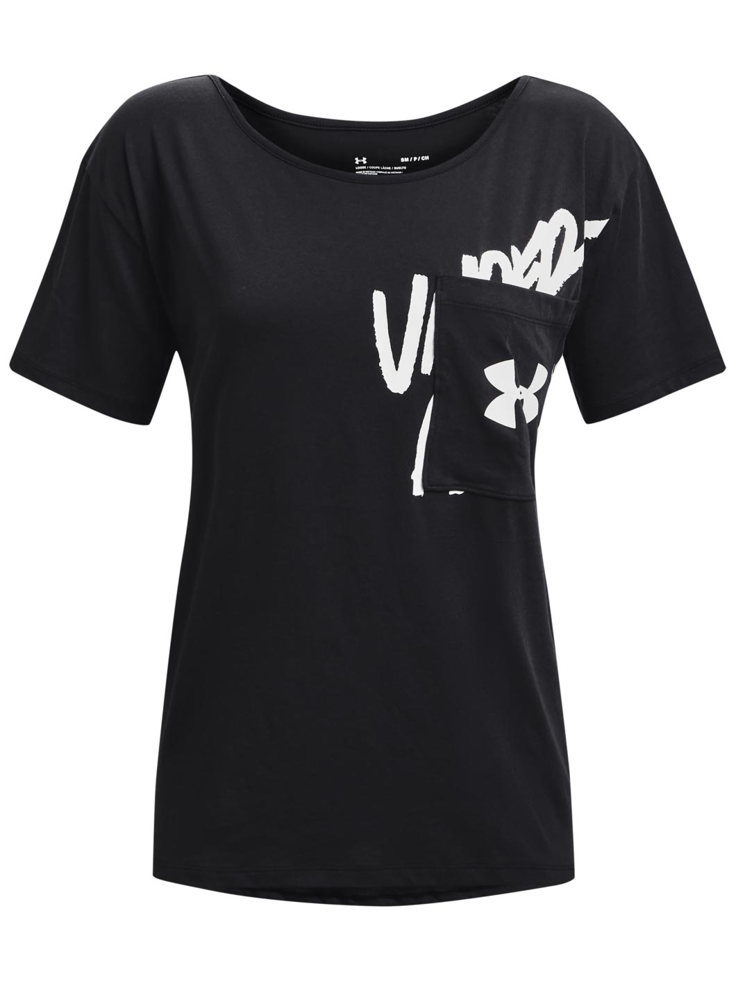 UNDER ARMOUR Тениска Lve Overszed Graphic
