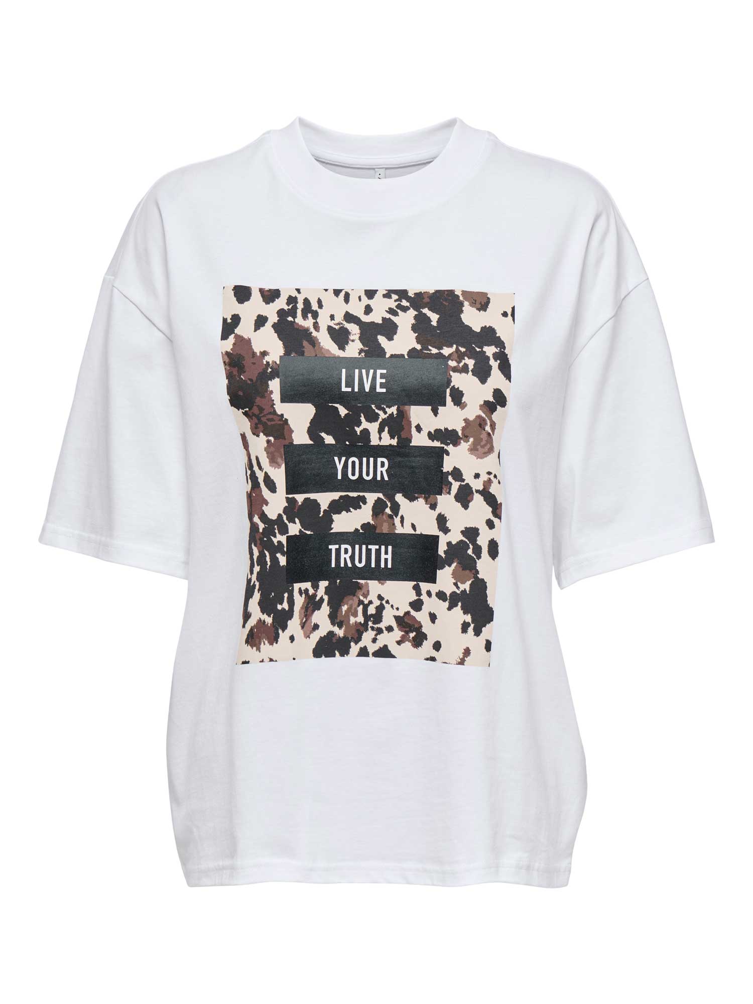 ONLY Тениска ONLRIRI S/S AOP PRINT TOP BOX JRS