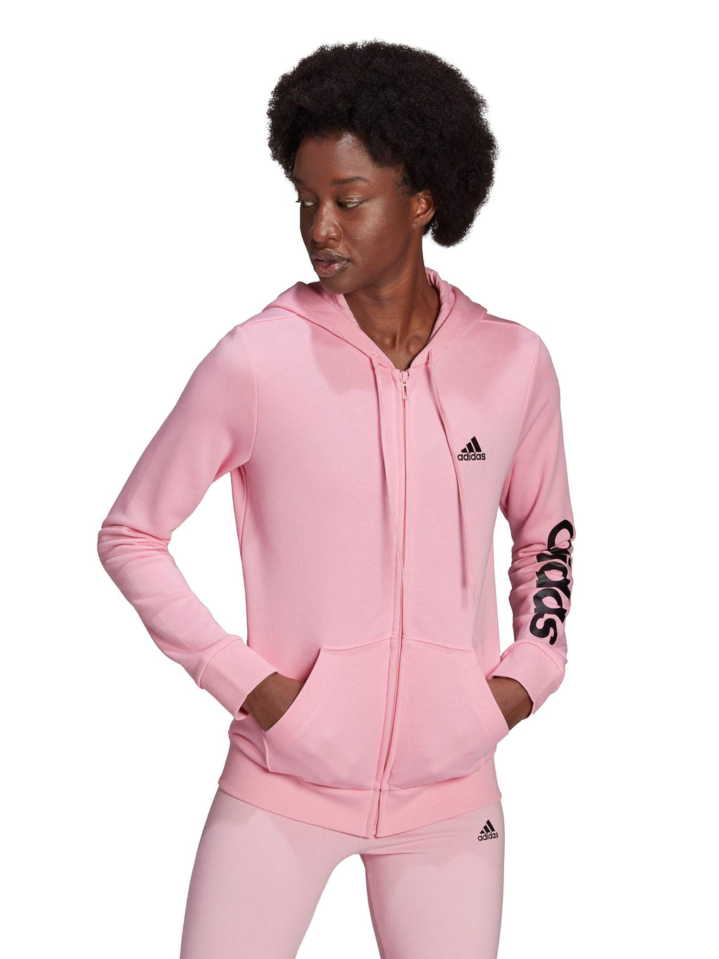 ADIDAS SPORTSWEAR Суитшърт Essentials Logo Full-Zip