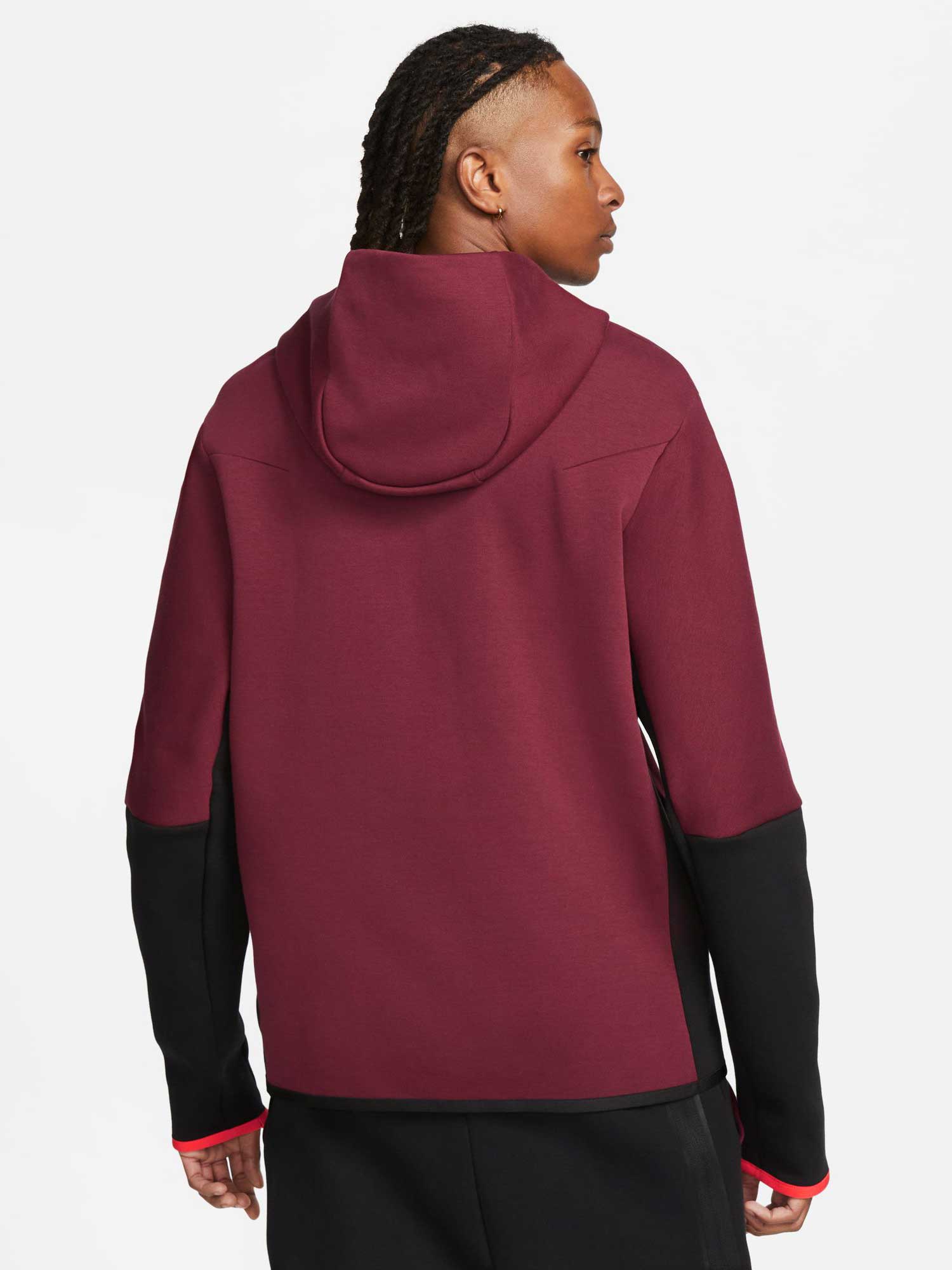 NIKE Суитшърт M NSW TCH FLC HOODIE FZ WR