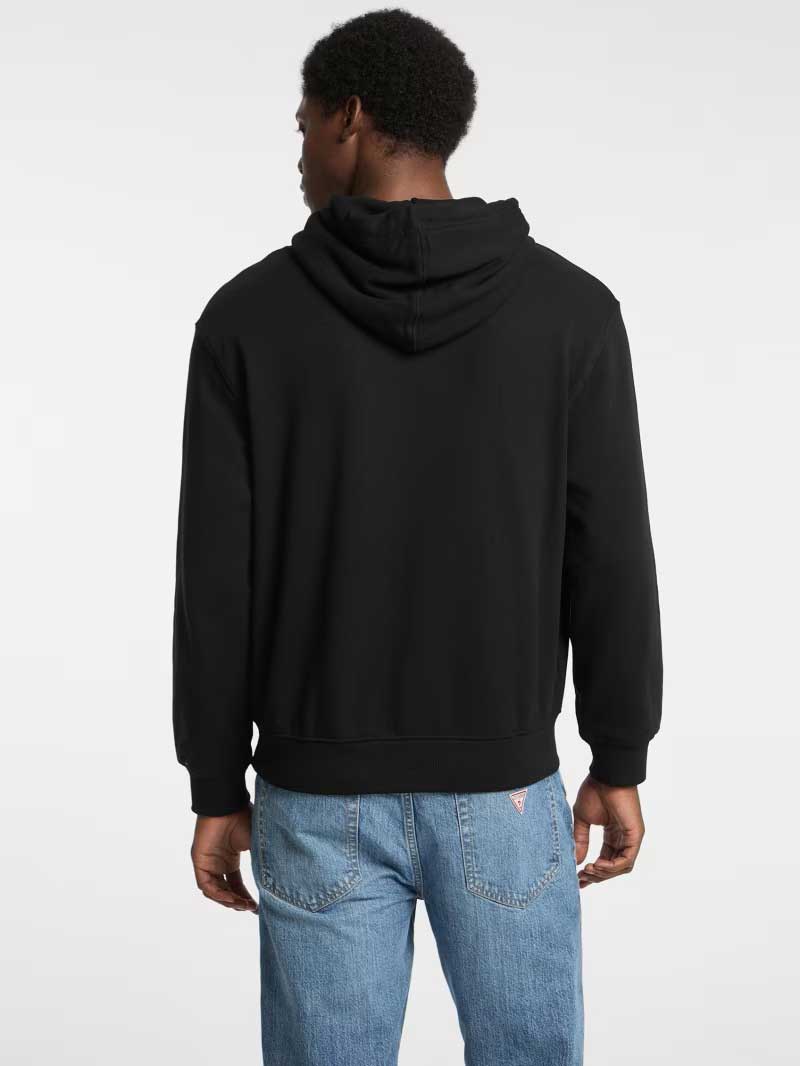 GUESS JEANS Суитшърт GJ LS HOODED REG EMBRO SWEAT