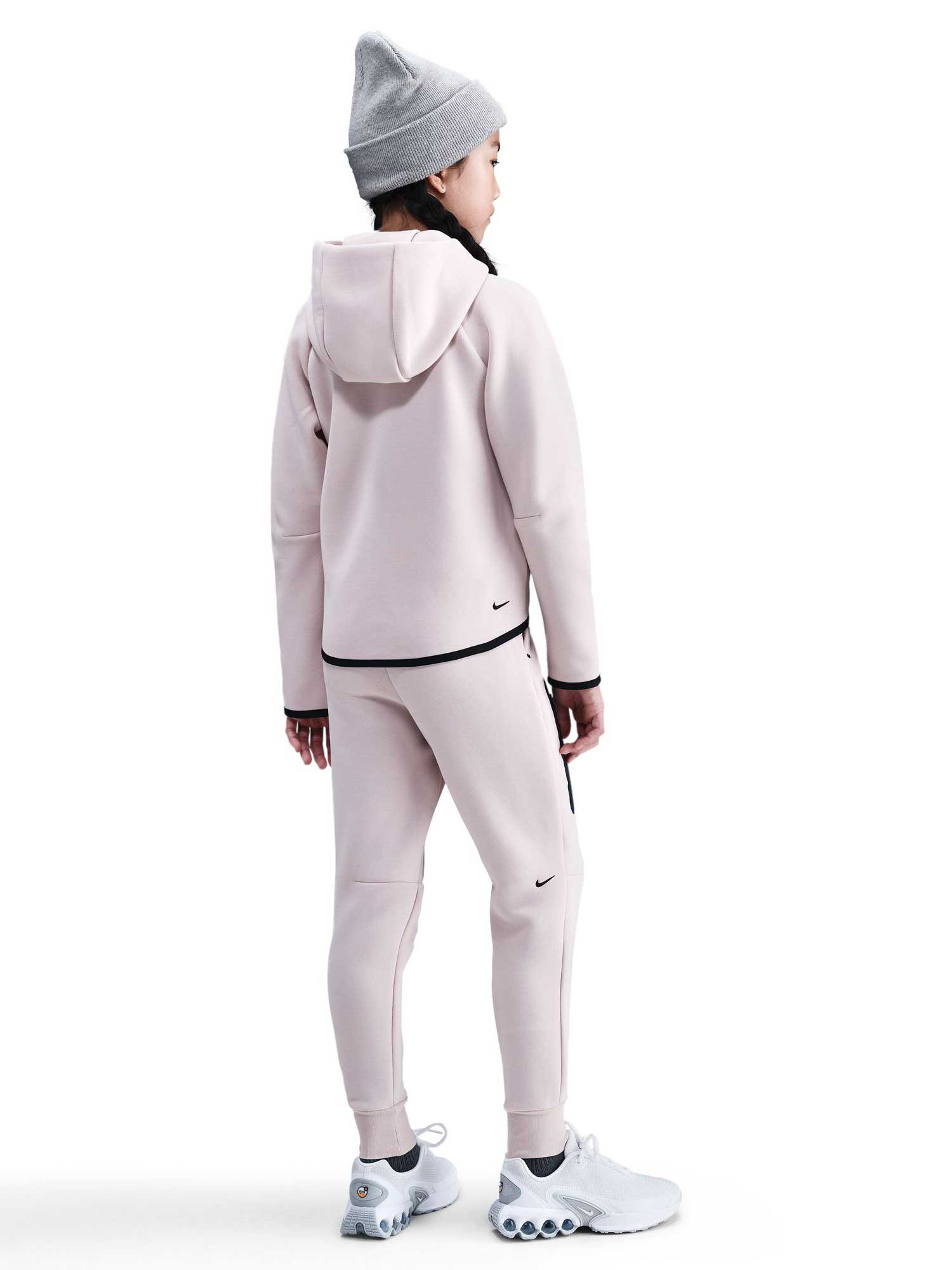 NIKE Суитшърт G NSW TCH FLC HD FZ LS - PD
