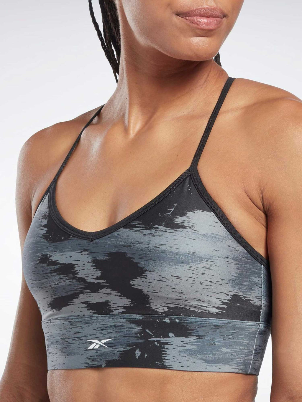 REEBOK Спортен сутиен ID Train Camo Bra