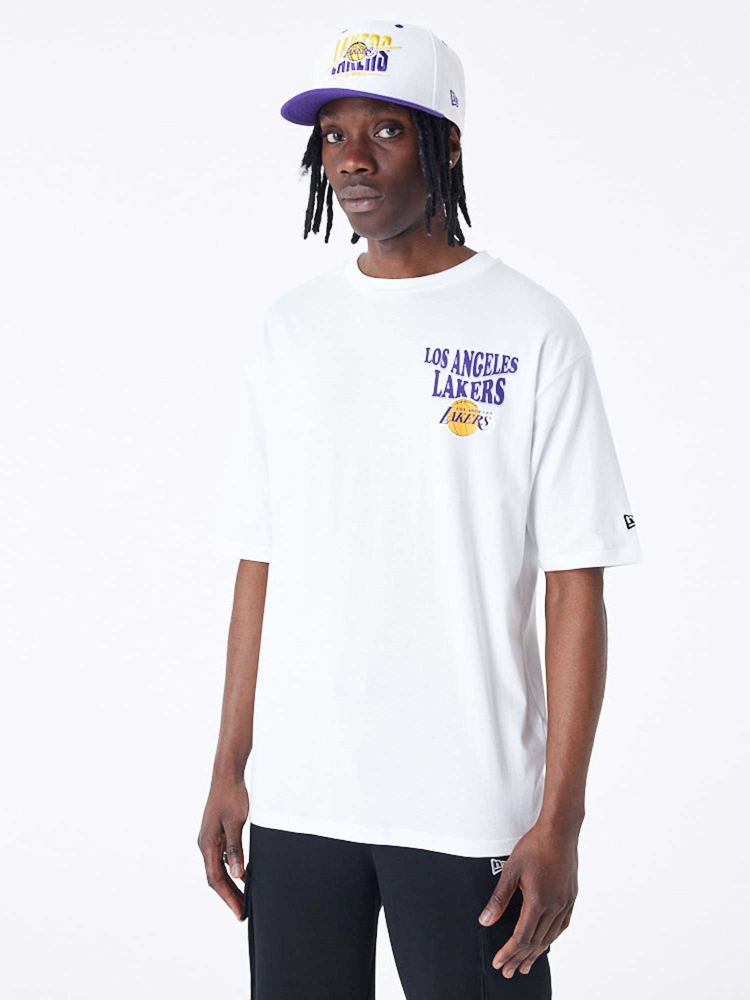 NEW ERA Тениска NBA SCRIPT OS TEE LOSLAK