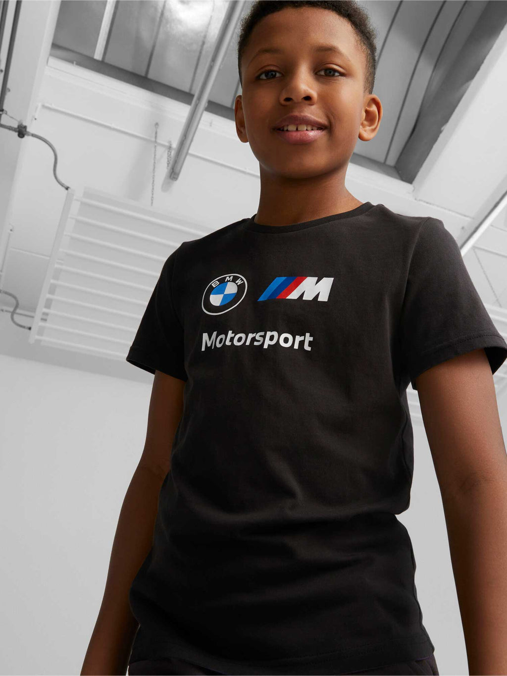 PUMA Тениска BMW MMS Kids ESS Logo