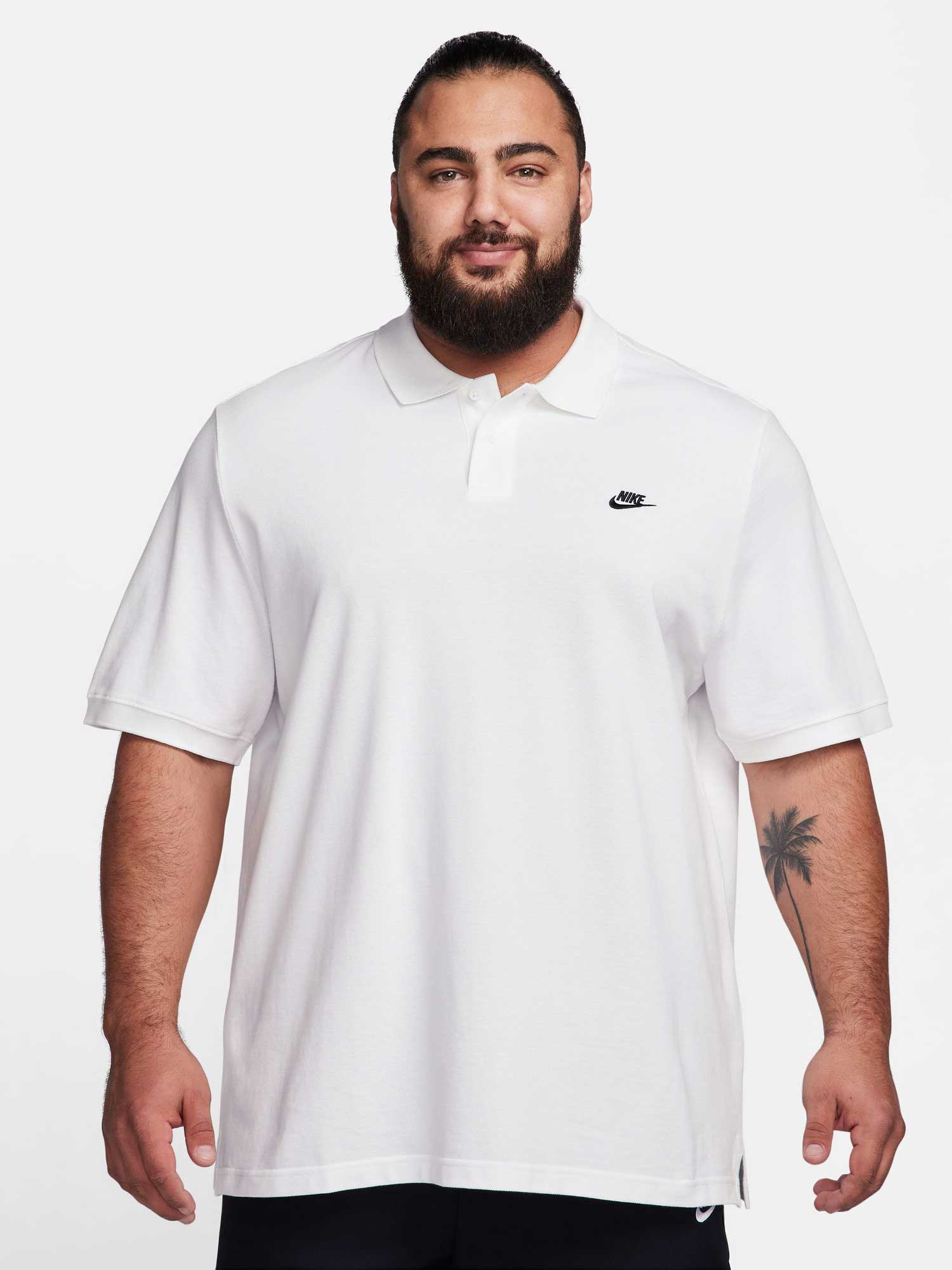 NIKE Поло тениска M NK CLUB SS POLO PIQUE