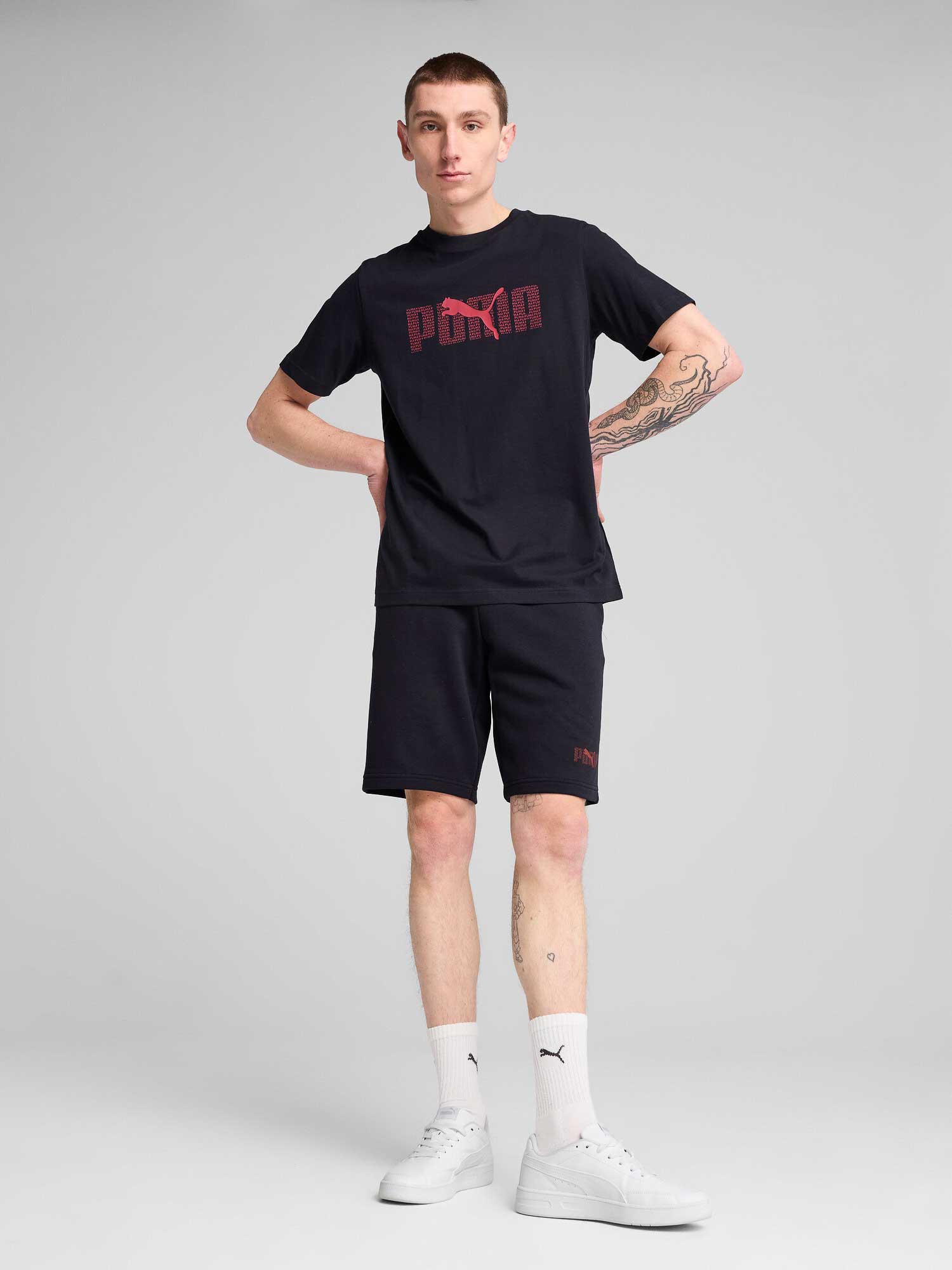 PUMA Тениска ESS LOGO LAB Tee