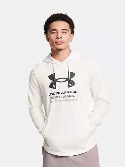 UNDER ARMOUR Суитшърт UA Rival Terry Graphic Hood