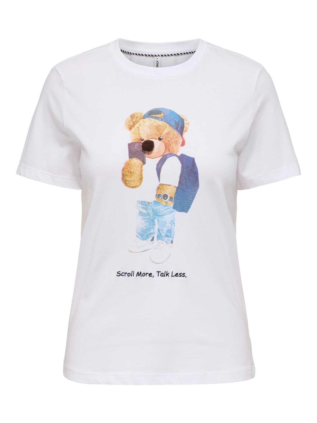 ONLY Тениска ONLTEDDY LIFE S/S PRINT BOX JRS