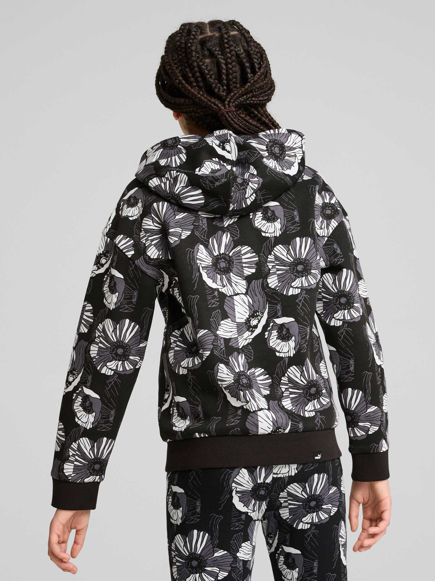 PUMA Суитшърт ESS+ Class Act AOP Hoodie FL G