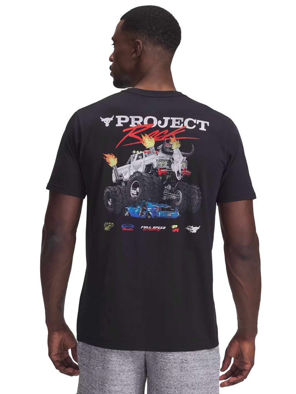 UNDER ARMOUR Тениска Pjt Rck Truck SS