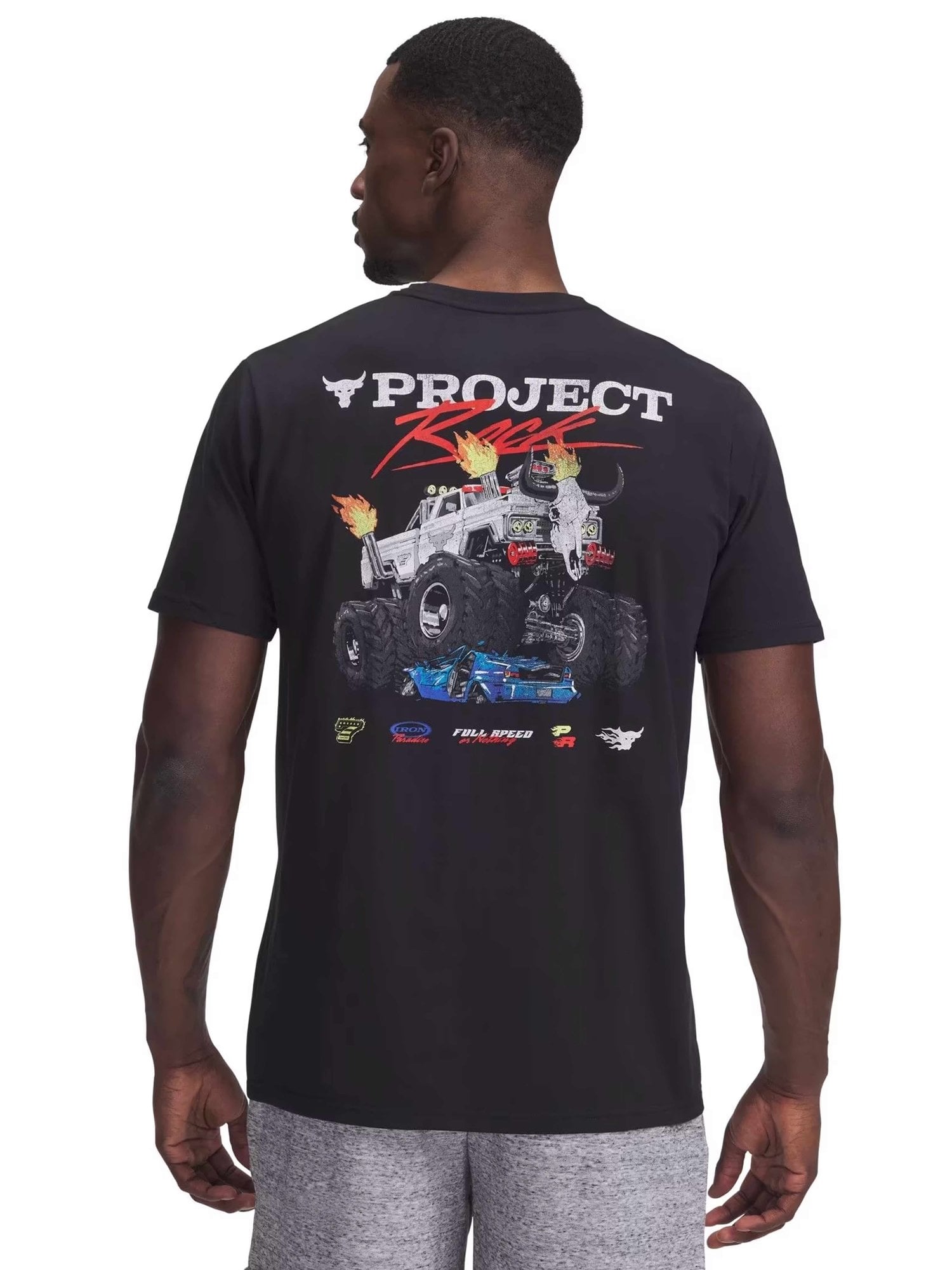 UNDER ARMOUR Тениска Pjt Rck Truck SS