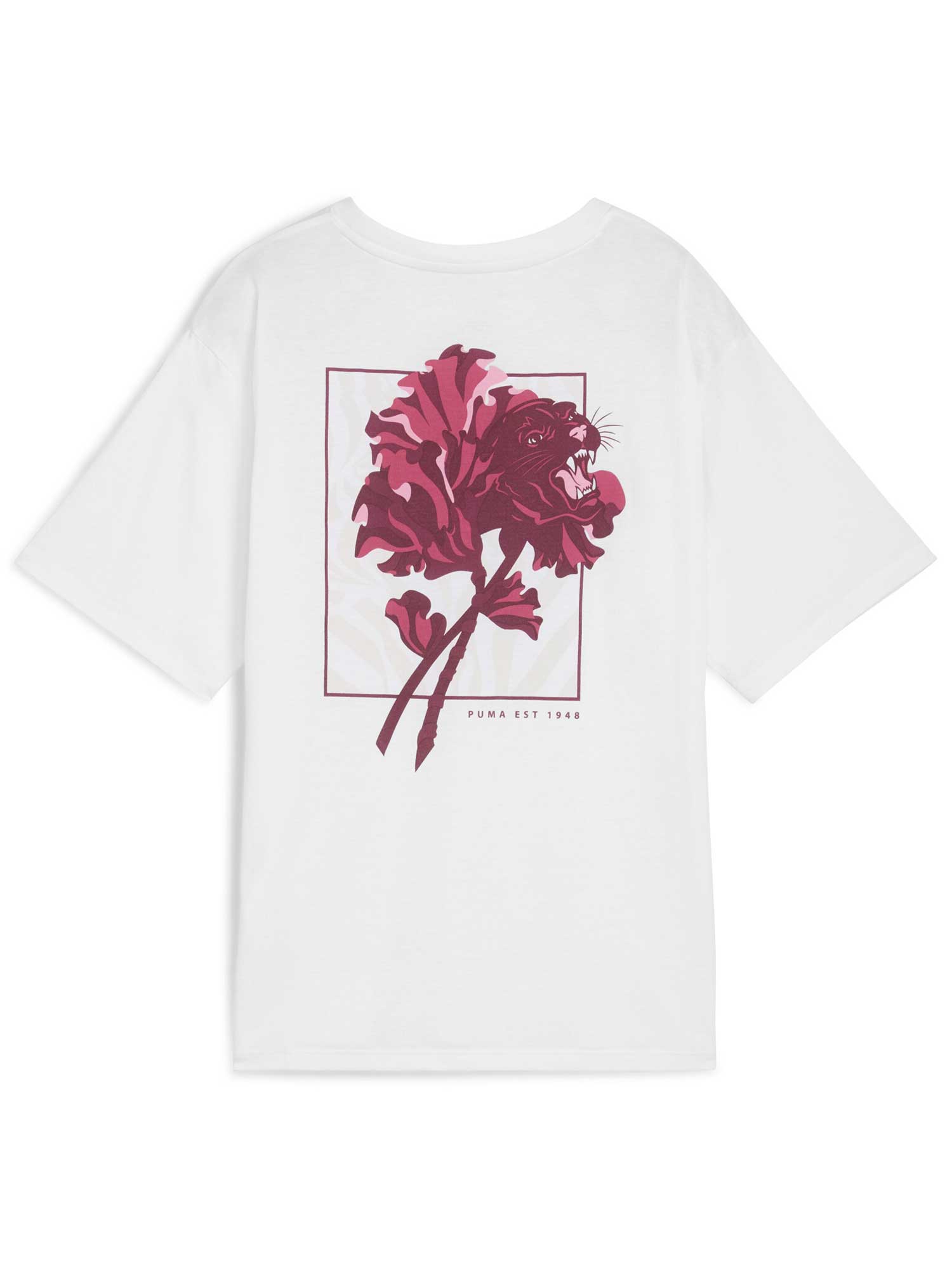 PUMA Тениска W FLORAL CAT GRAPHIC TEE