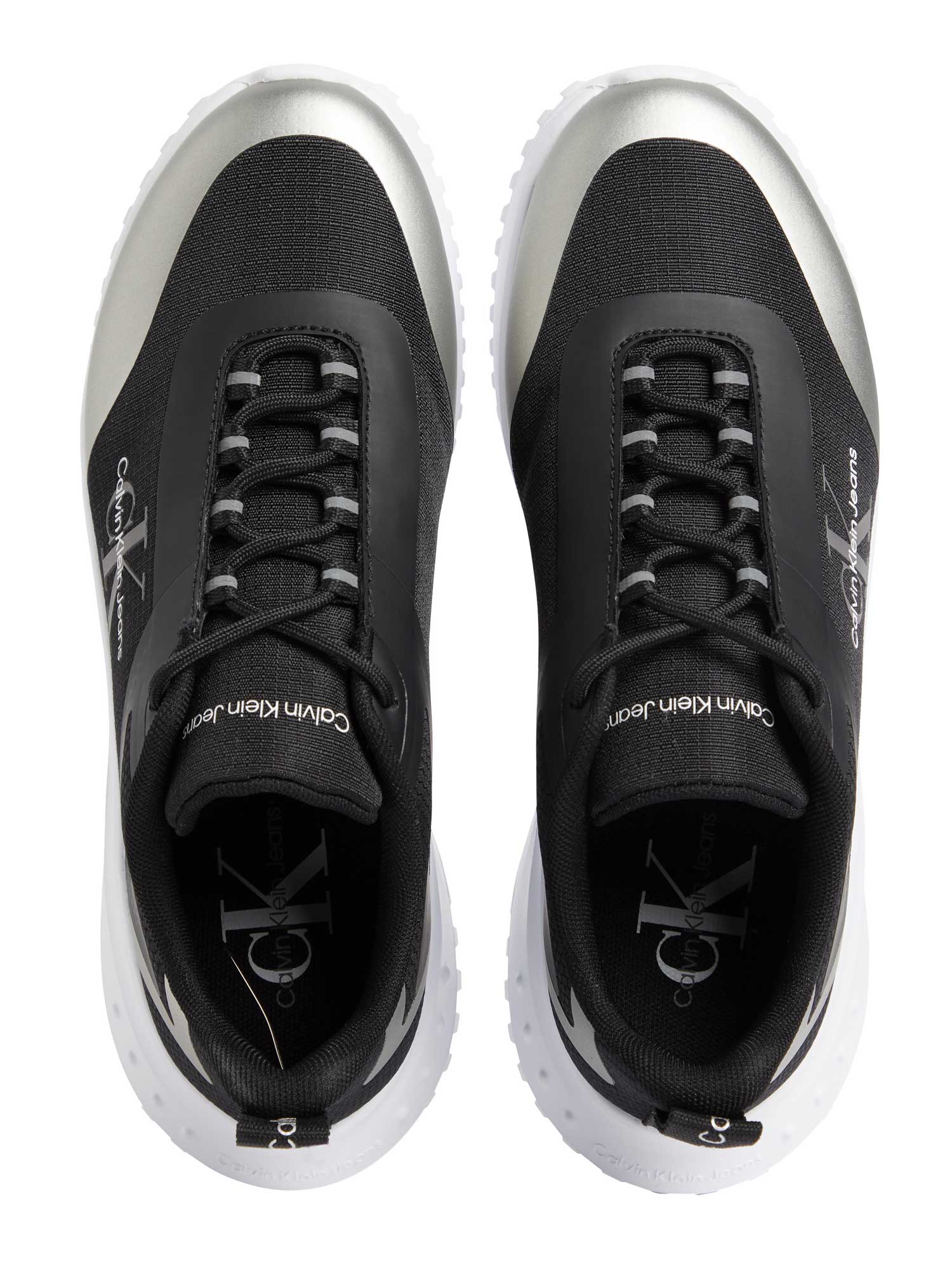 Calvin Klein Jeans Обувки EVA RUNNER LOW LACE MIX ML WN