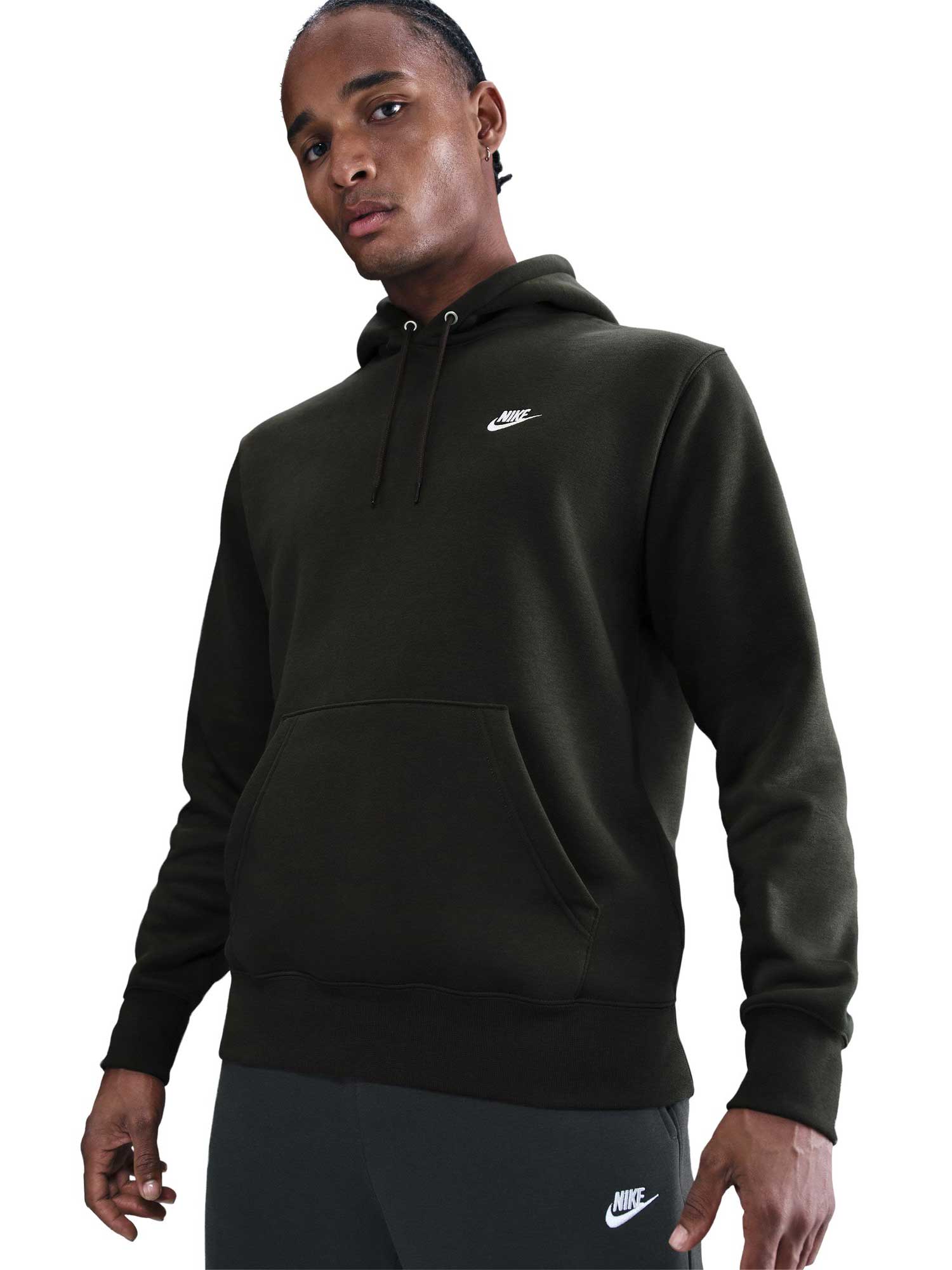 NIKE Суитшърт M NK CLUB BB PO HOODIE