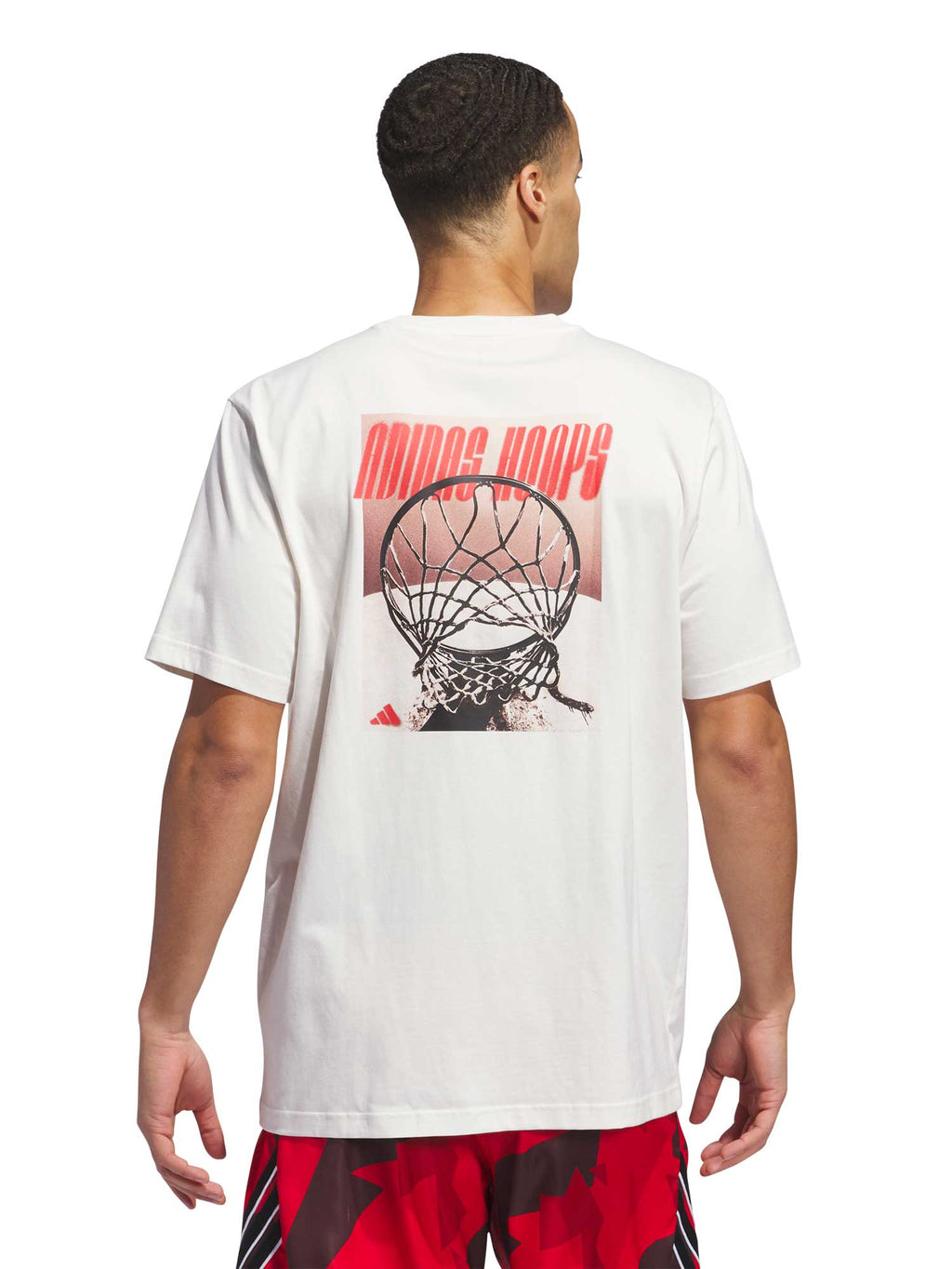 ADIDAS PERFORMANCE Тениска Hoops Graphic Tee