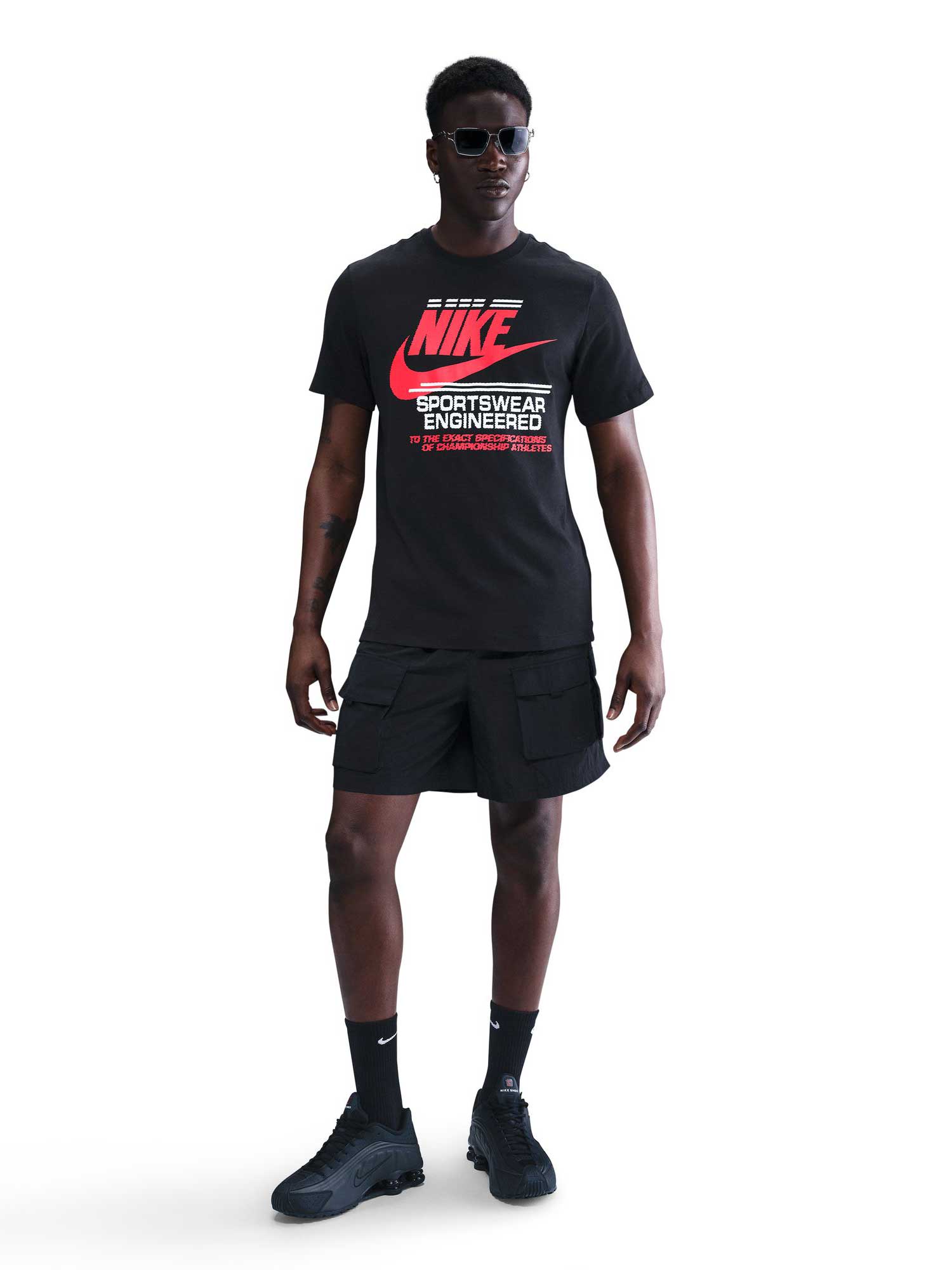 NIKE Тениска M NSW TEE 6MO FUTURA FAHO25