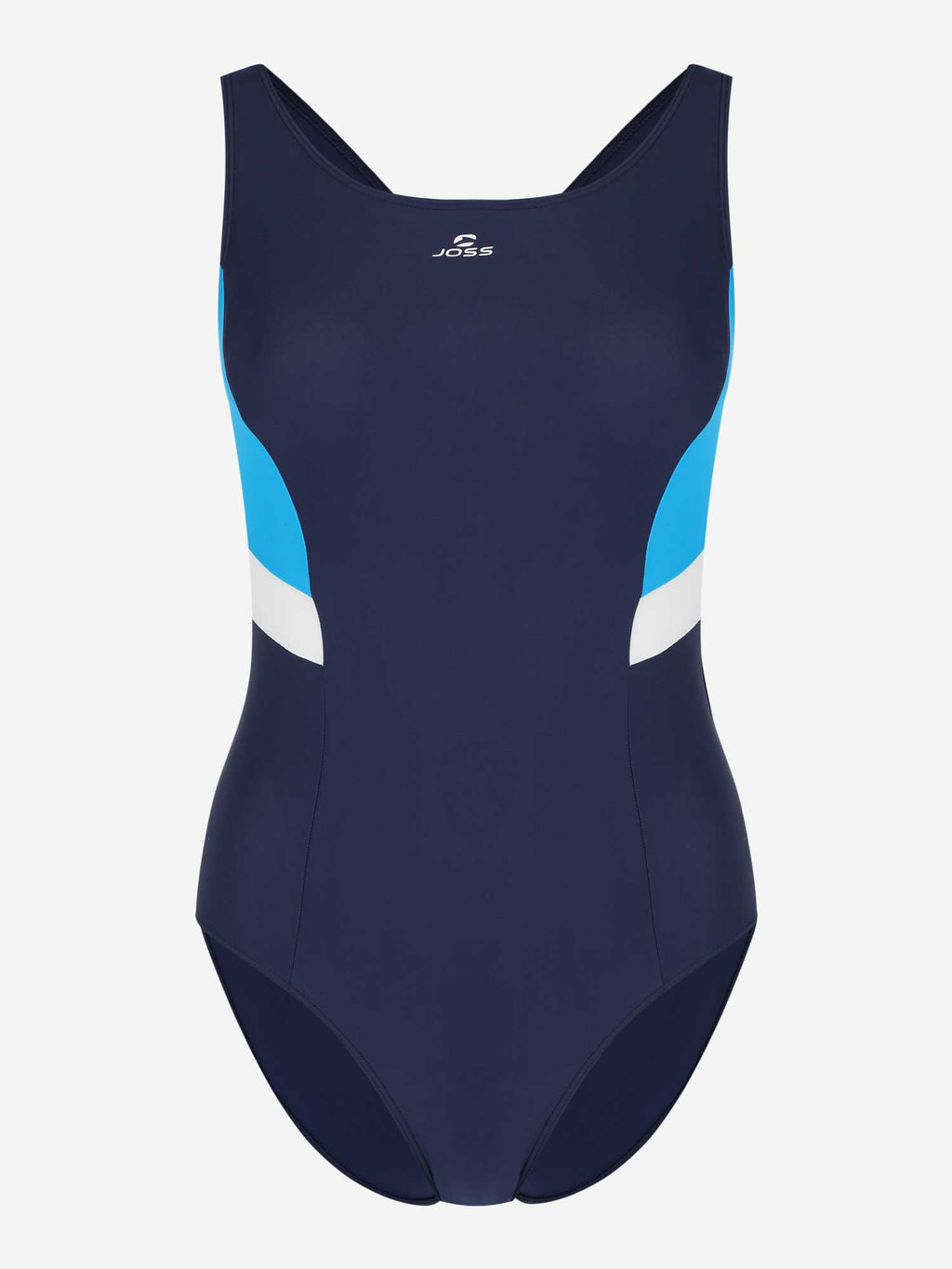 JOSS Цял бански Womens Training Colorblock Swimsuit