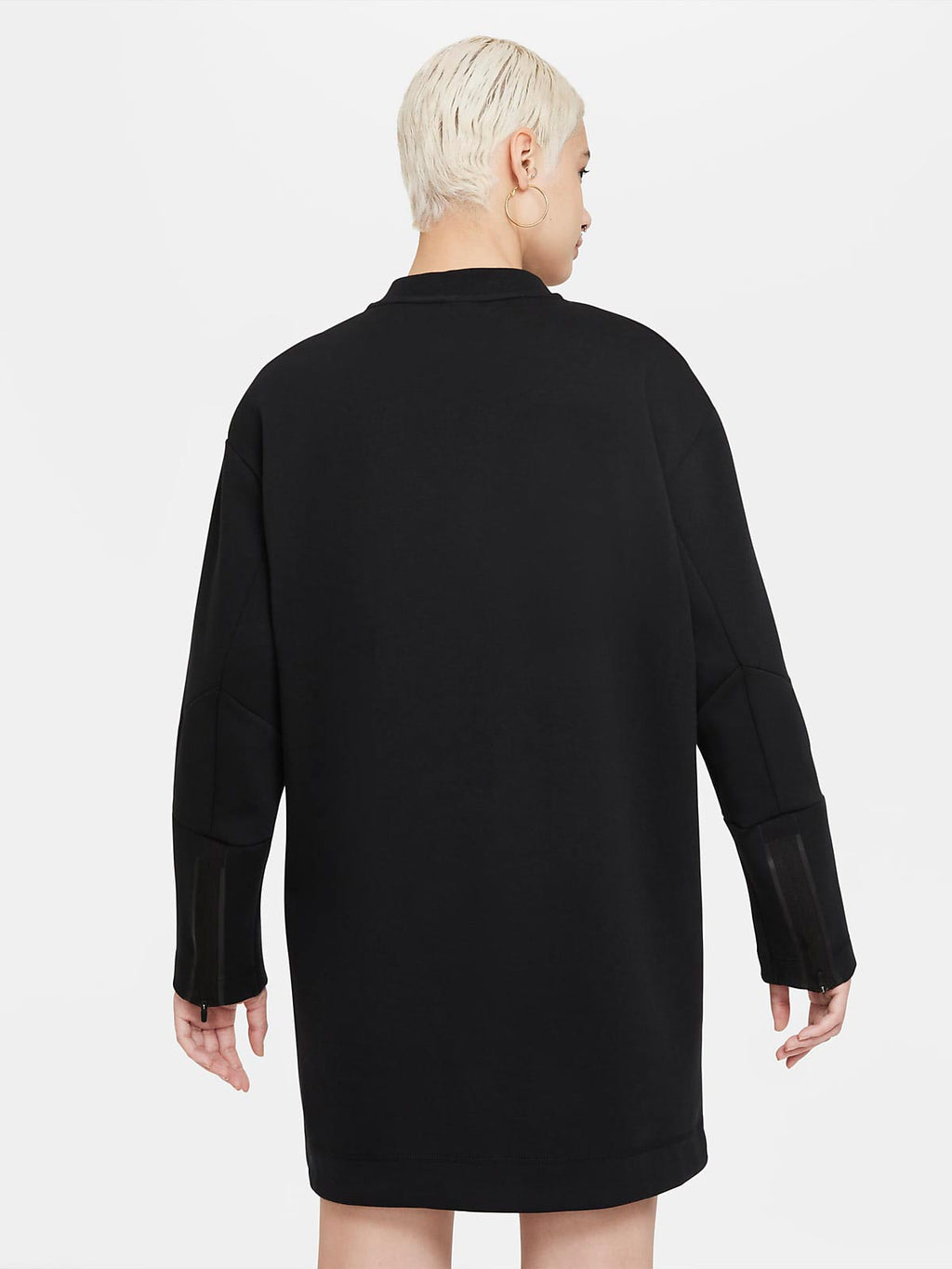 NIKE Рокля W TCH FLC ESSNTL LS