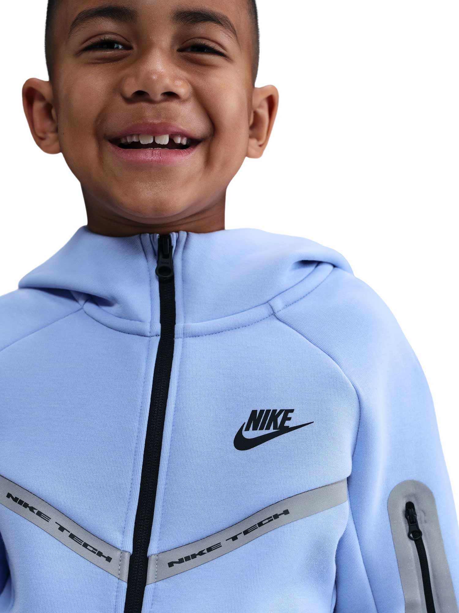 NIKE Суитшърт B NSW TCH FLC FZ REFLECT