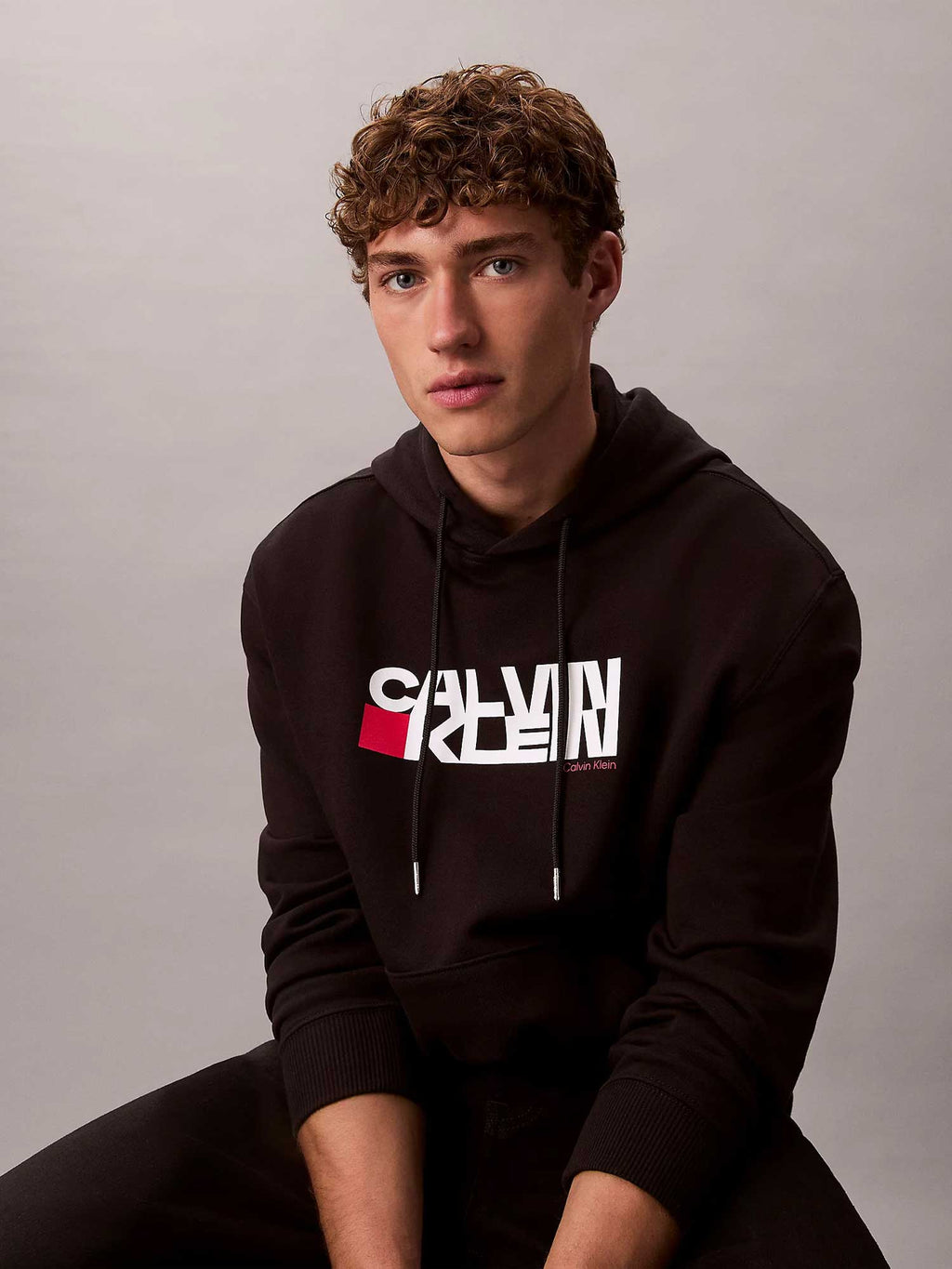 Calvin Klein Jeans Суитшърт LS EU 350TERRY CK REDBOX GRAPH